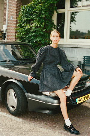 LAYLA KLEID GRAPHIT