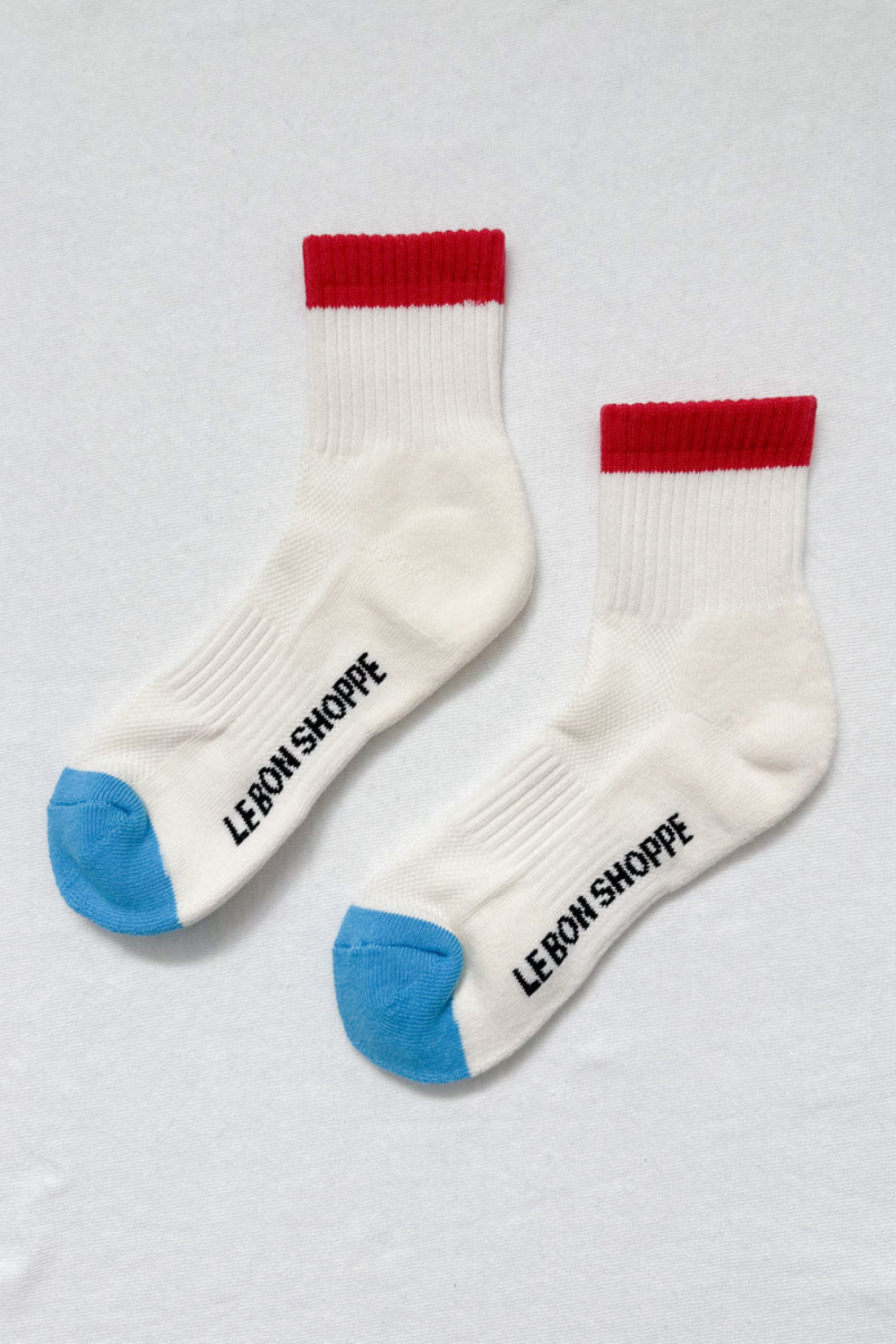 SKARPETKI BLOCK GIRLFRIEND LE BON SHOPPE BIAŁE