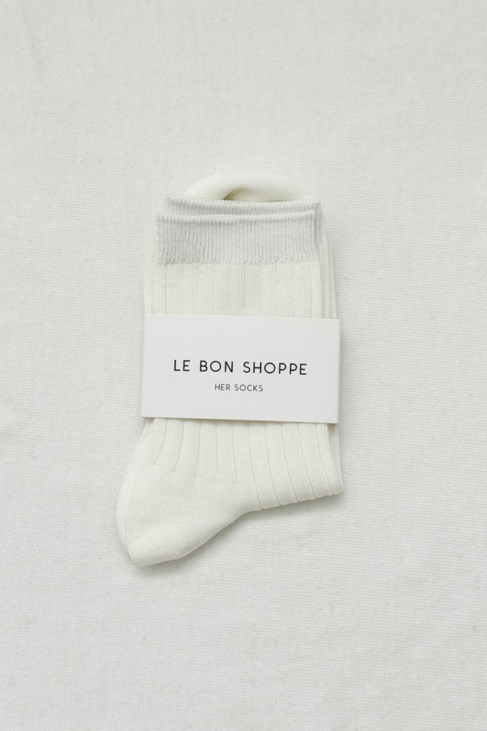 LE BON SHOPPE SKARPETKI HER MC CLASSIC WHITE