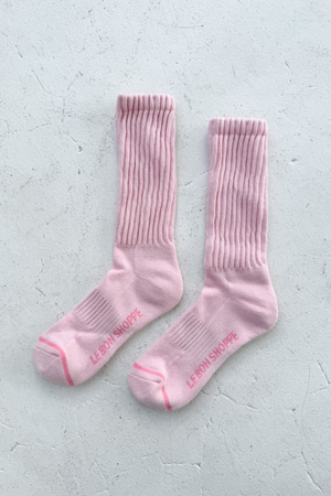 LE BON SHOPPE SOCKS BALLET PINK