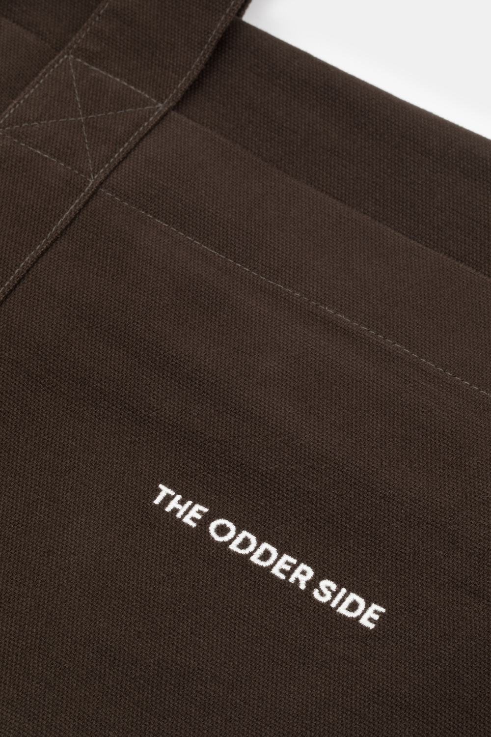 THE ODDER SIDE DUFFLE BAG BROWN