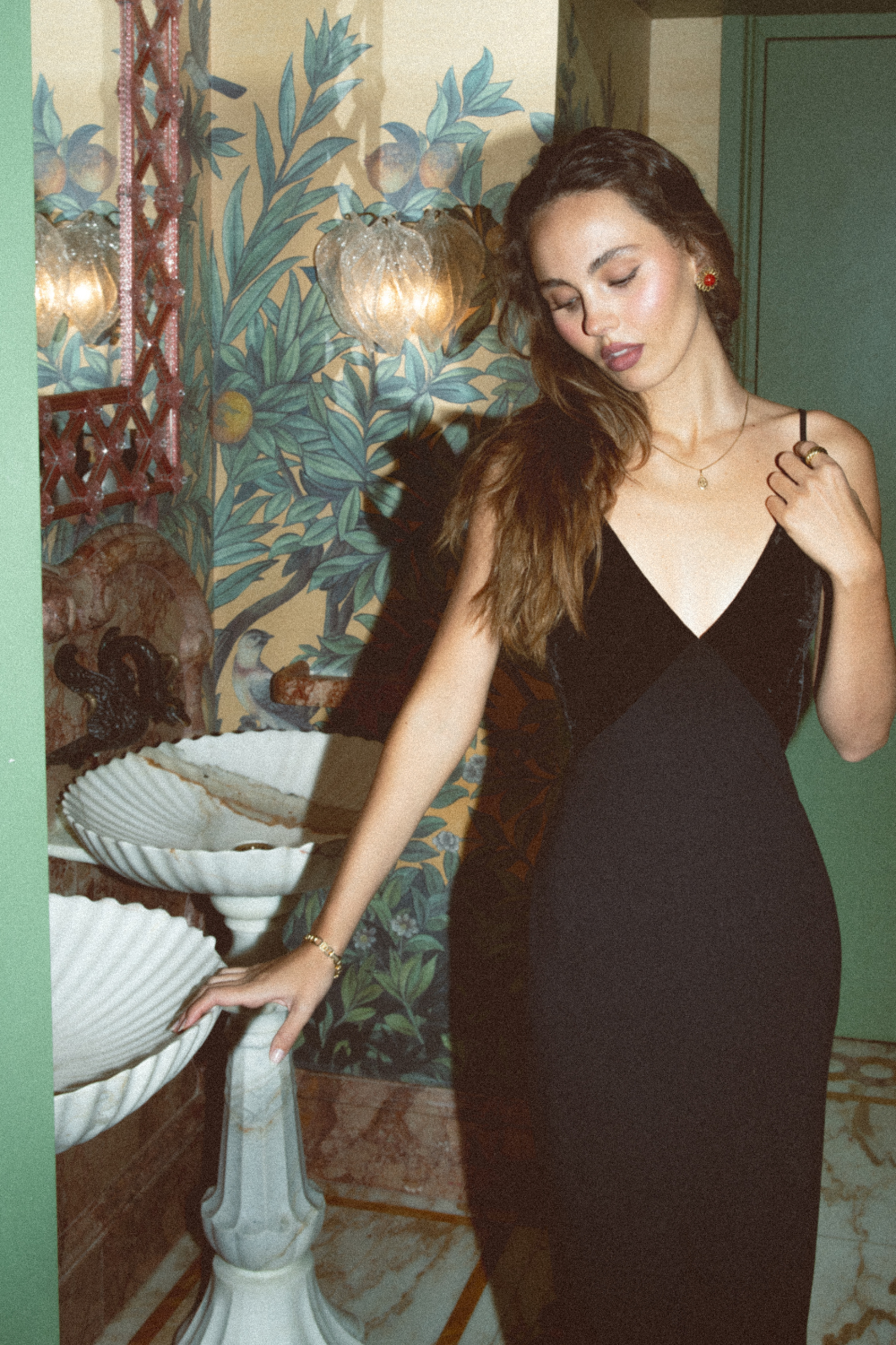 DUNE KLEID SCHWARZ