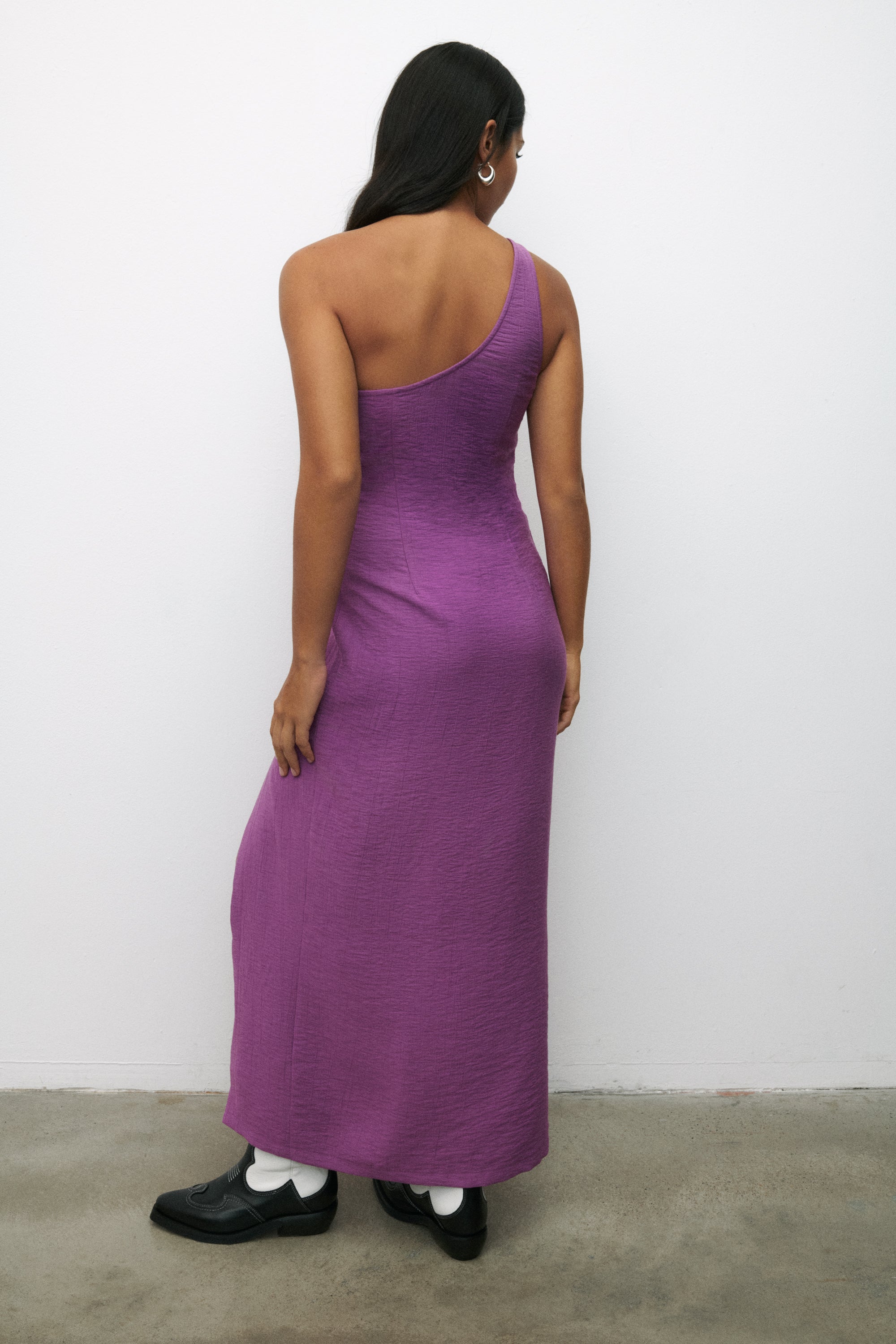 ワンピース A FERRETTI Woman Dress Violet 04021619 0199 Victoire Bandage Dress | Marciano