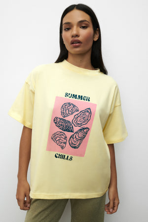 MOODS ORGNIC T-SHIRT SUMMER CHILLS