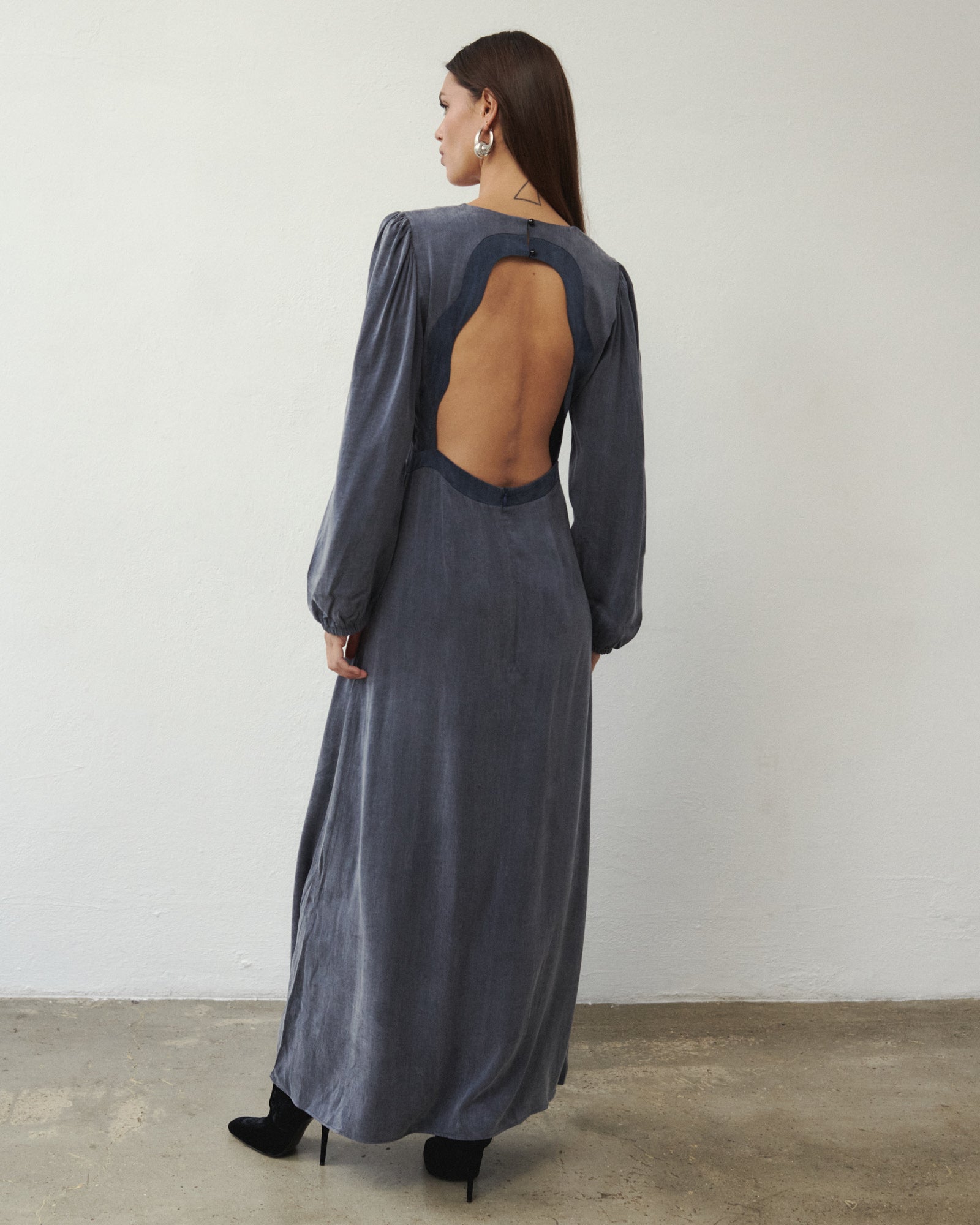 LUMEN DRESS GREY