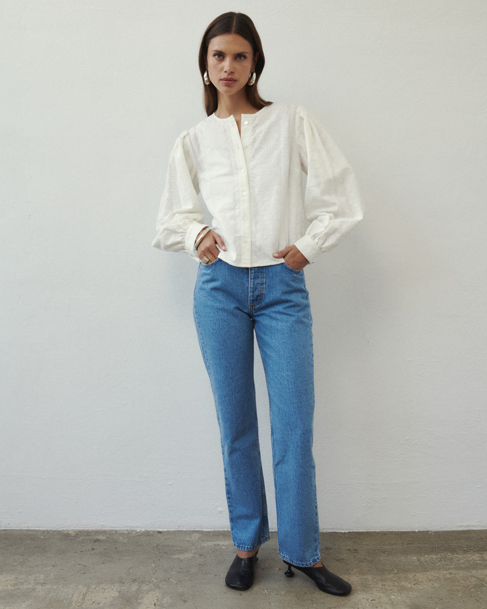 CHEMISE DOVE BLANC CASSÉ