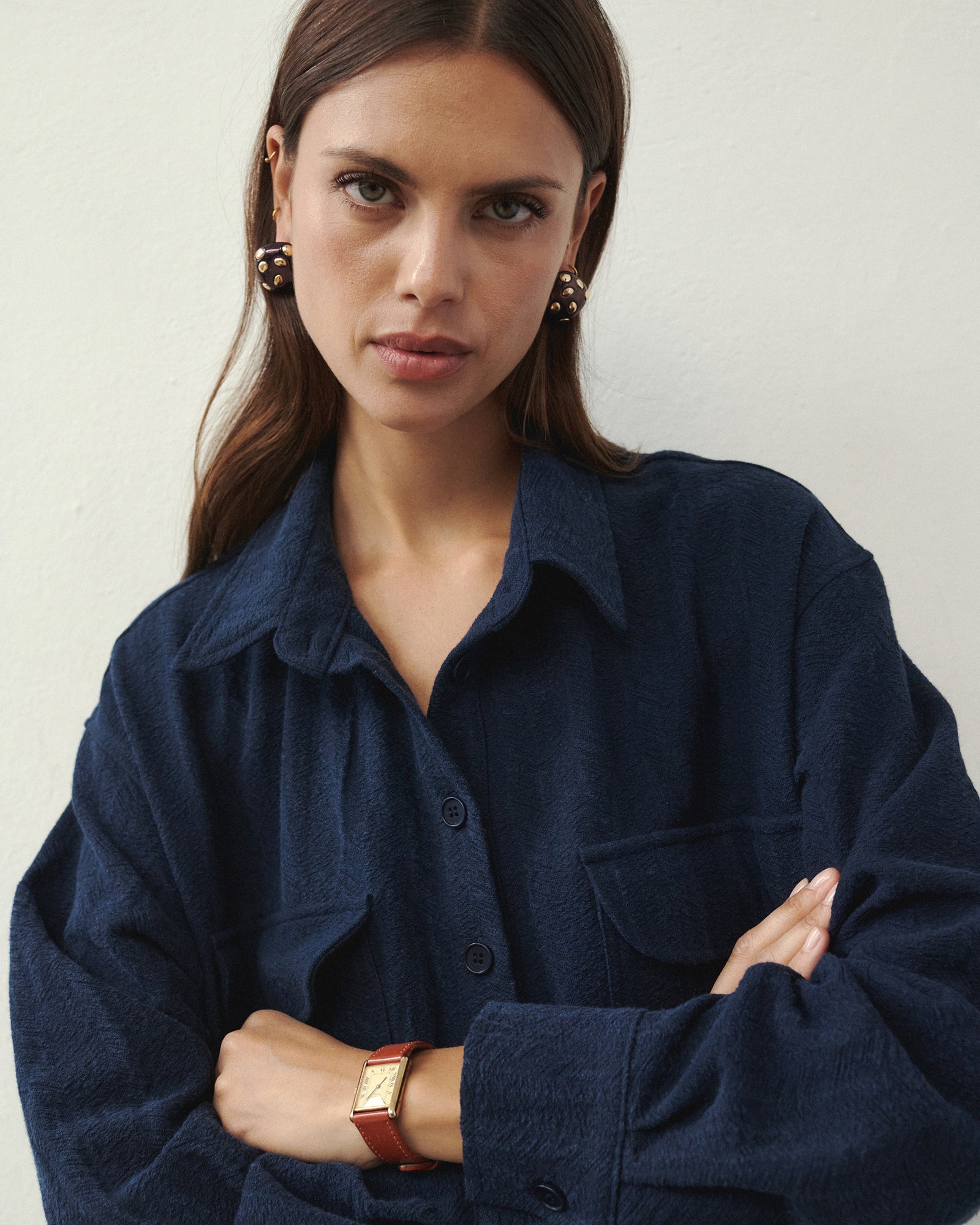 STREAM OVERSHIRT NAVY