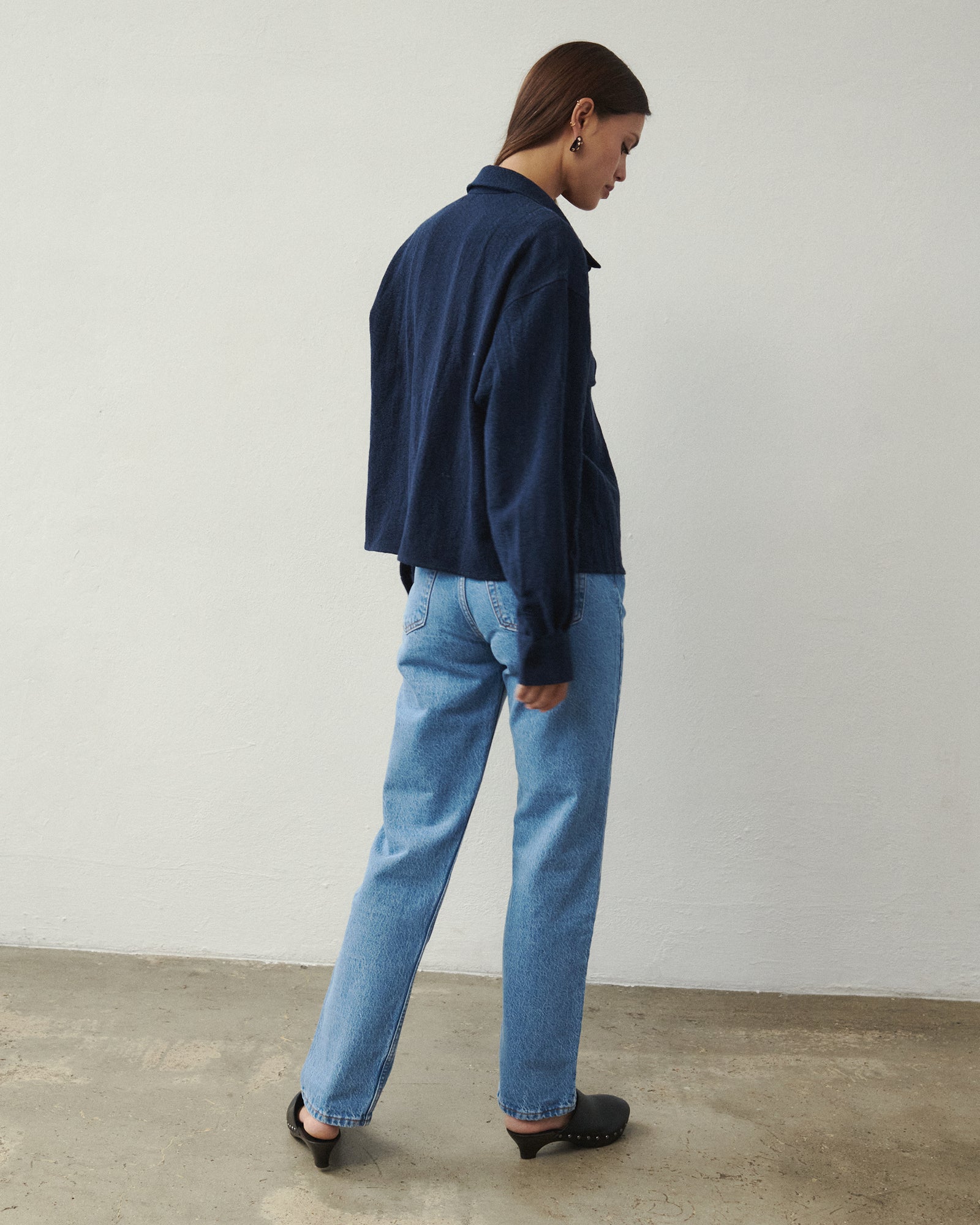 STREAM OVERSHIRT NAVY