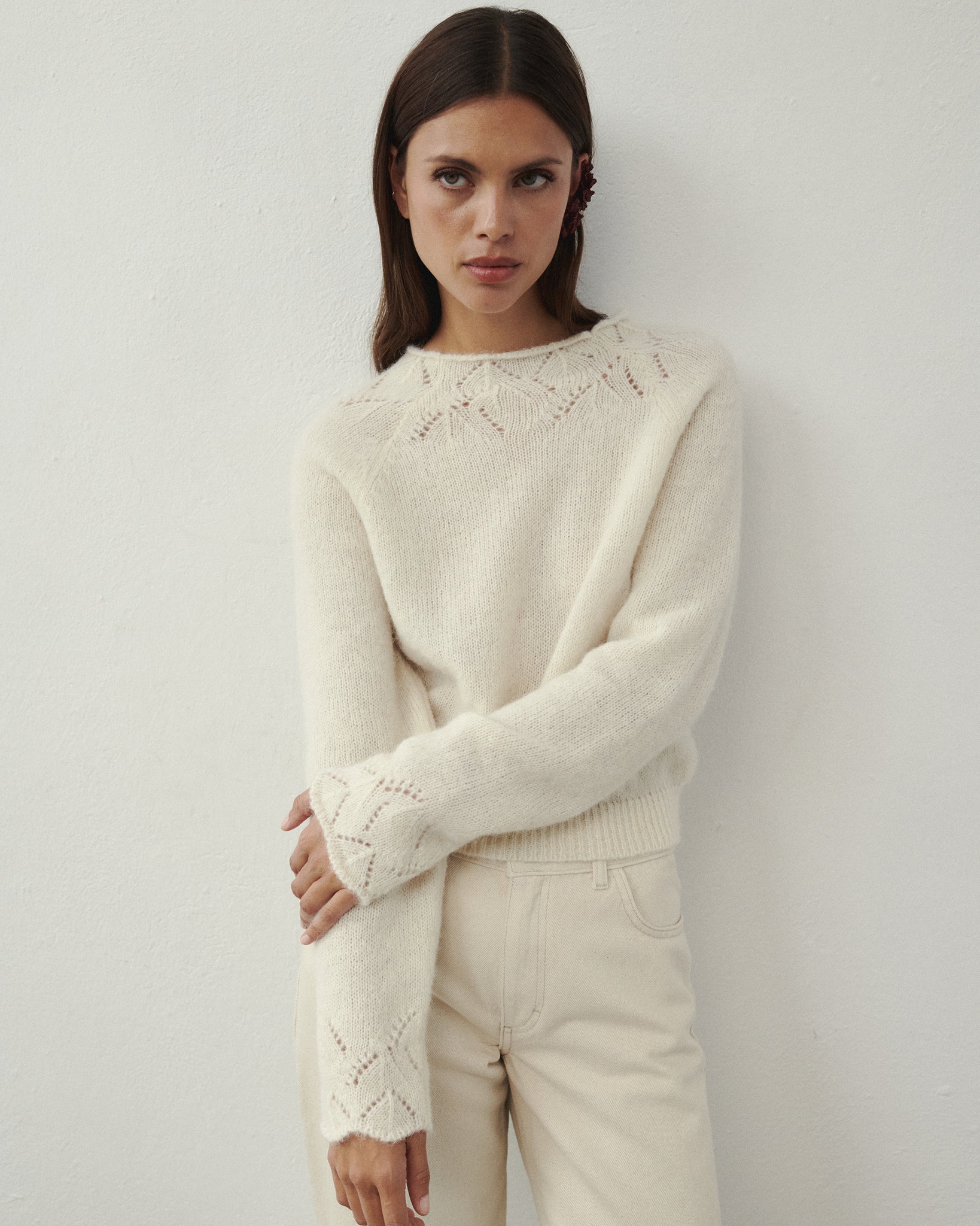 SWETER WEŁNIANY CEA