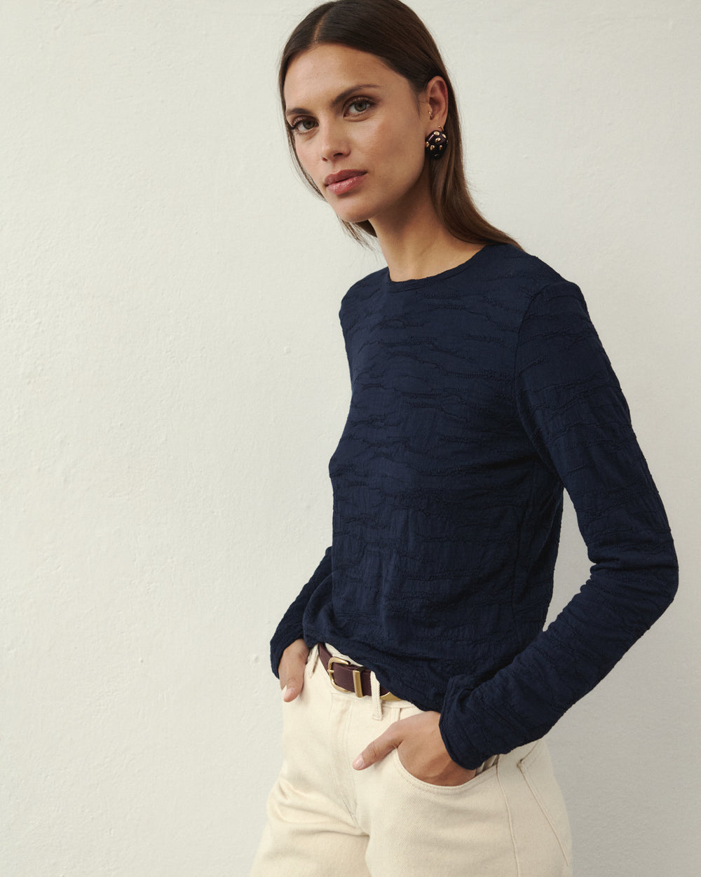 OPAL LONGSLEEVE NAVY 