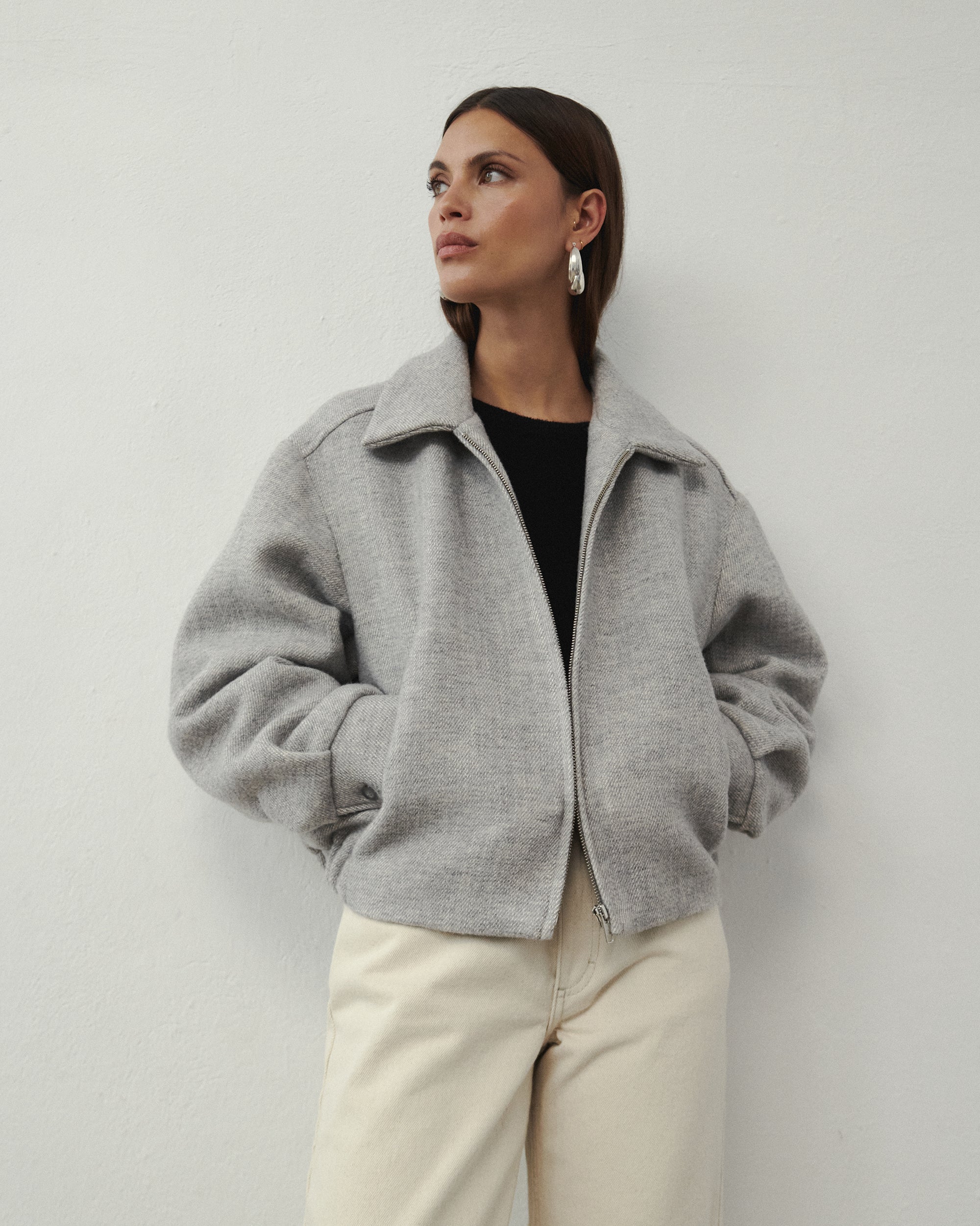 ESPRESSO JACKET GREY
