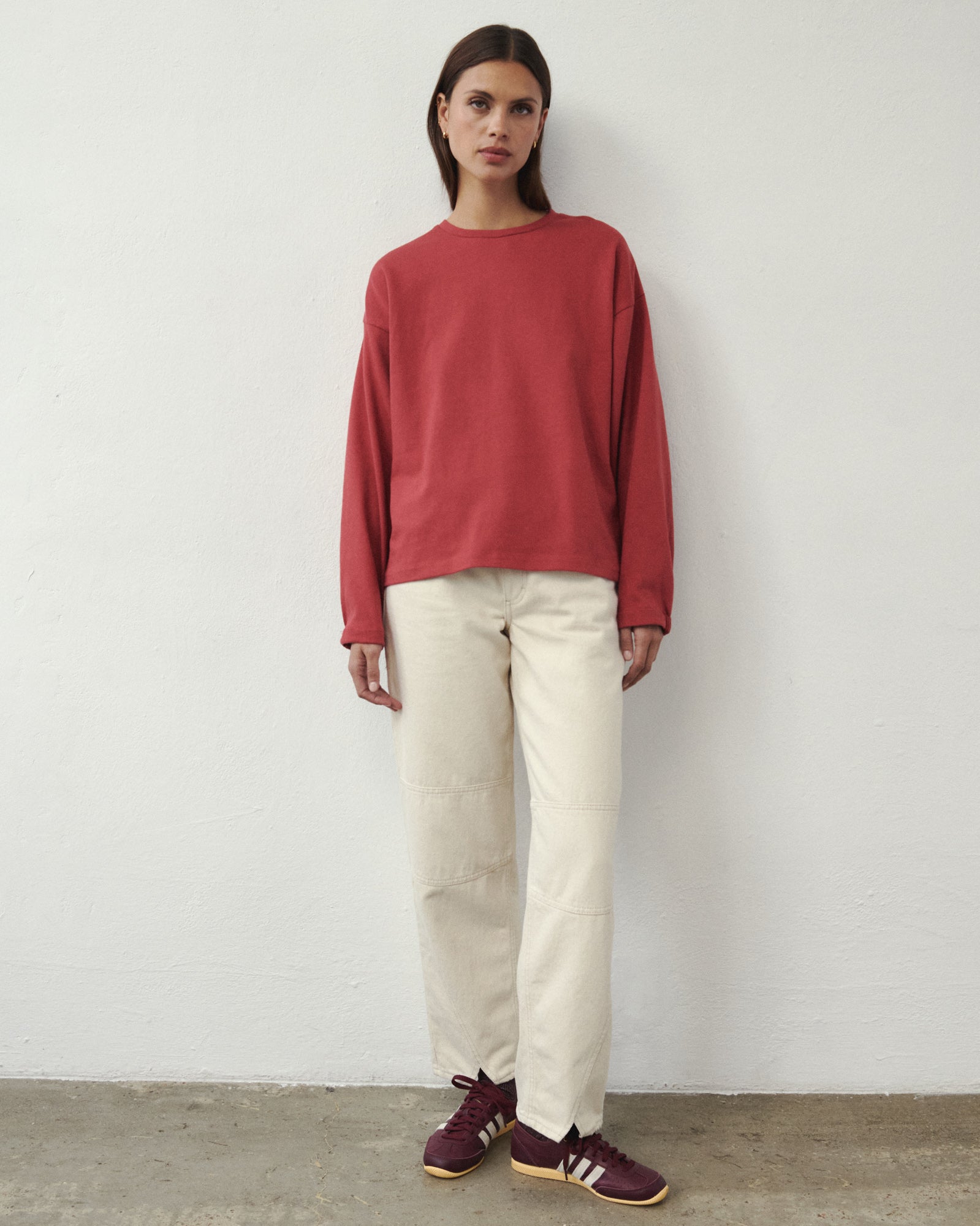 LYON LONGSLEEVE BURGUNDY