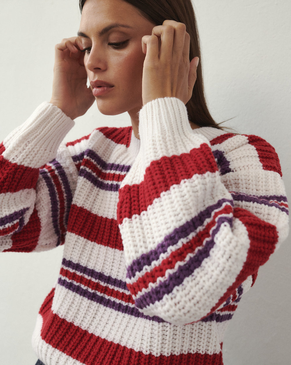 PULL EN LAINE ONCE RAYÉ