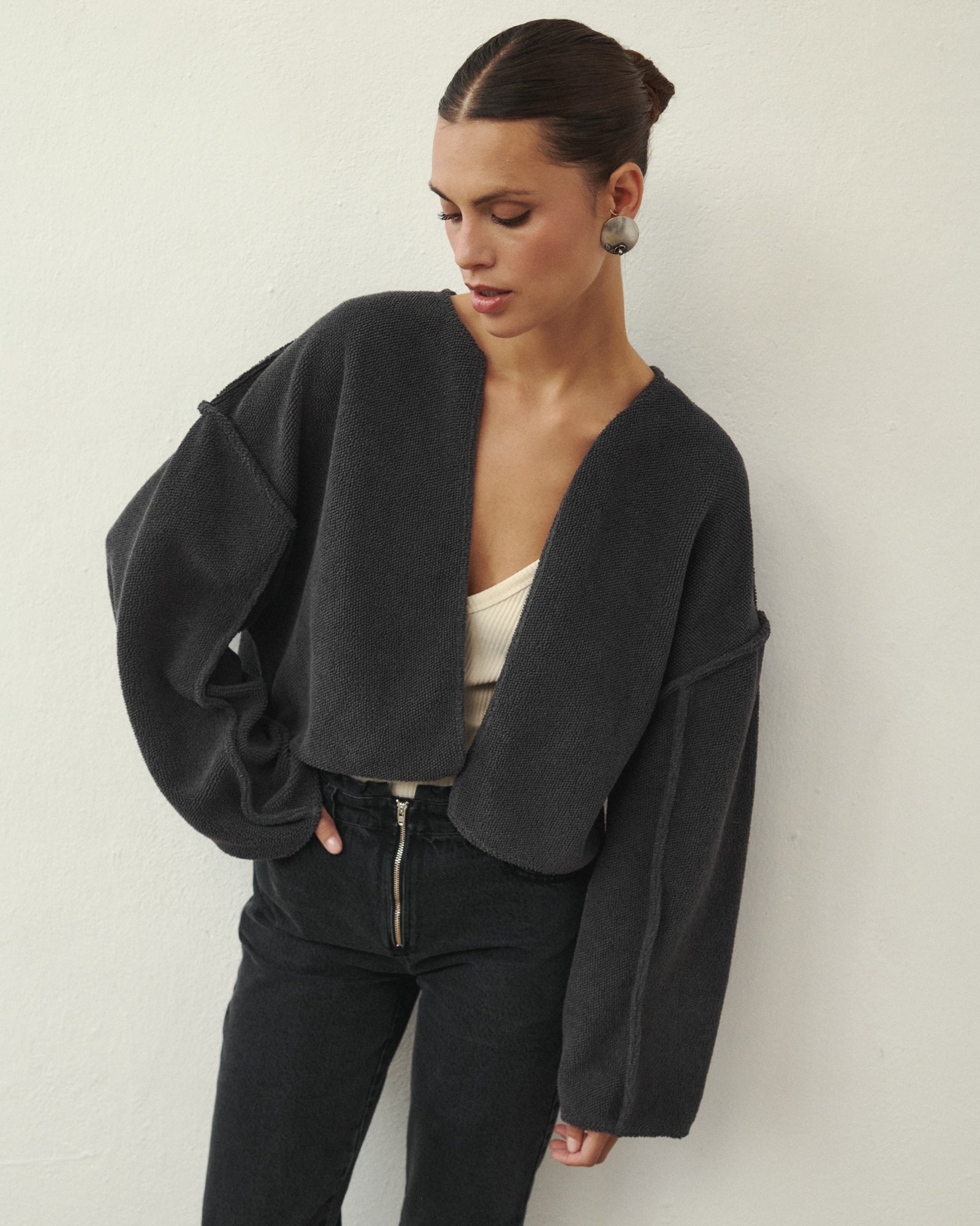 CARDIGAN EN COTON PAU