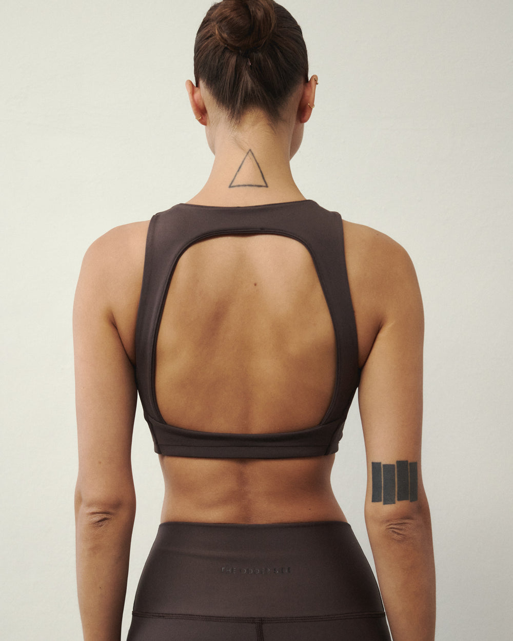 ANDY GYM TOP BROWN