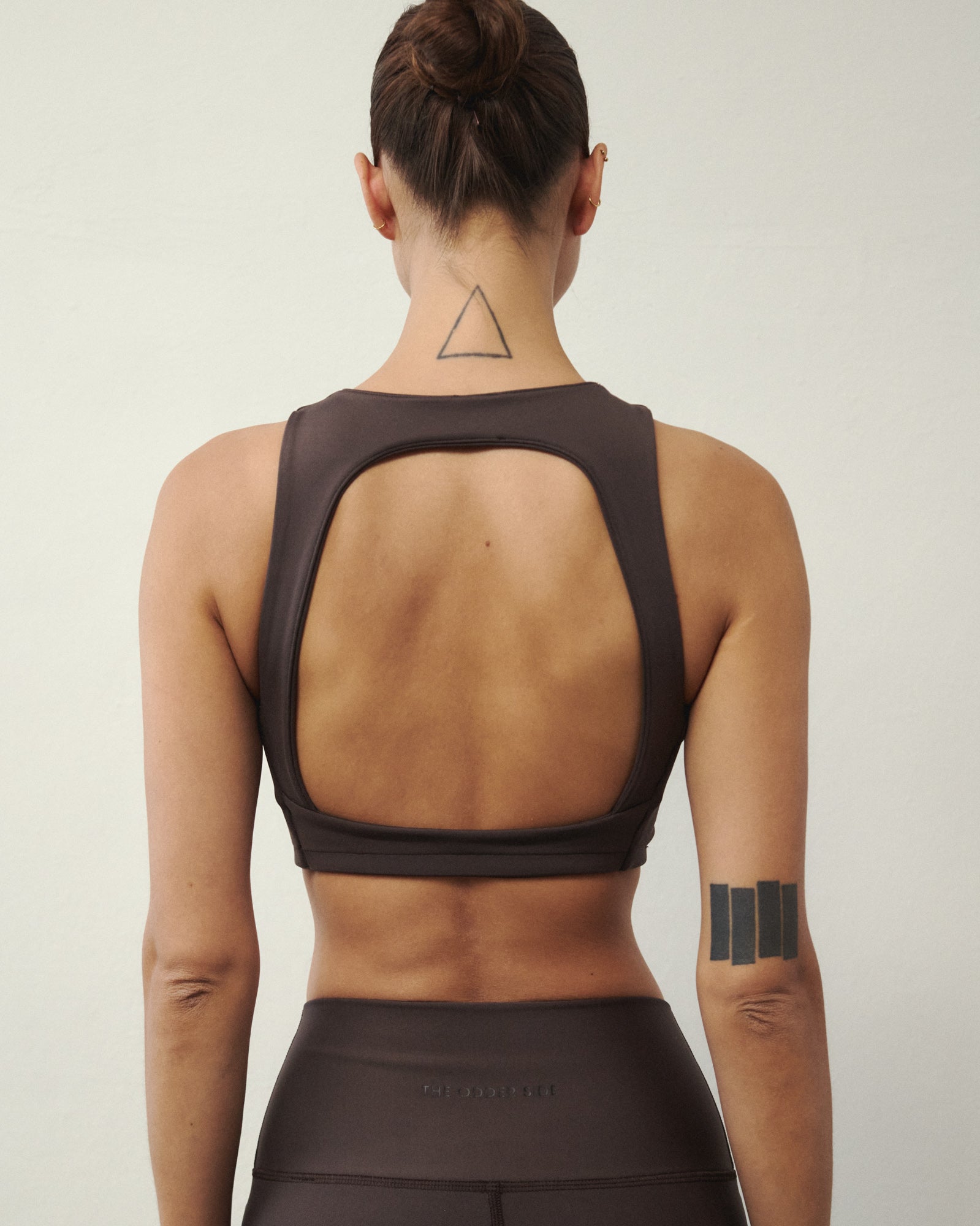 ANDY GYM TOP BROWN