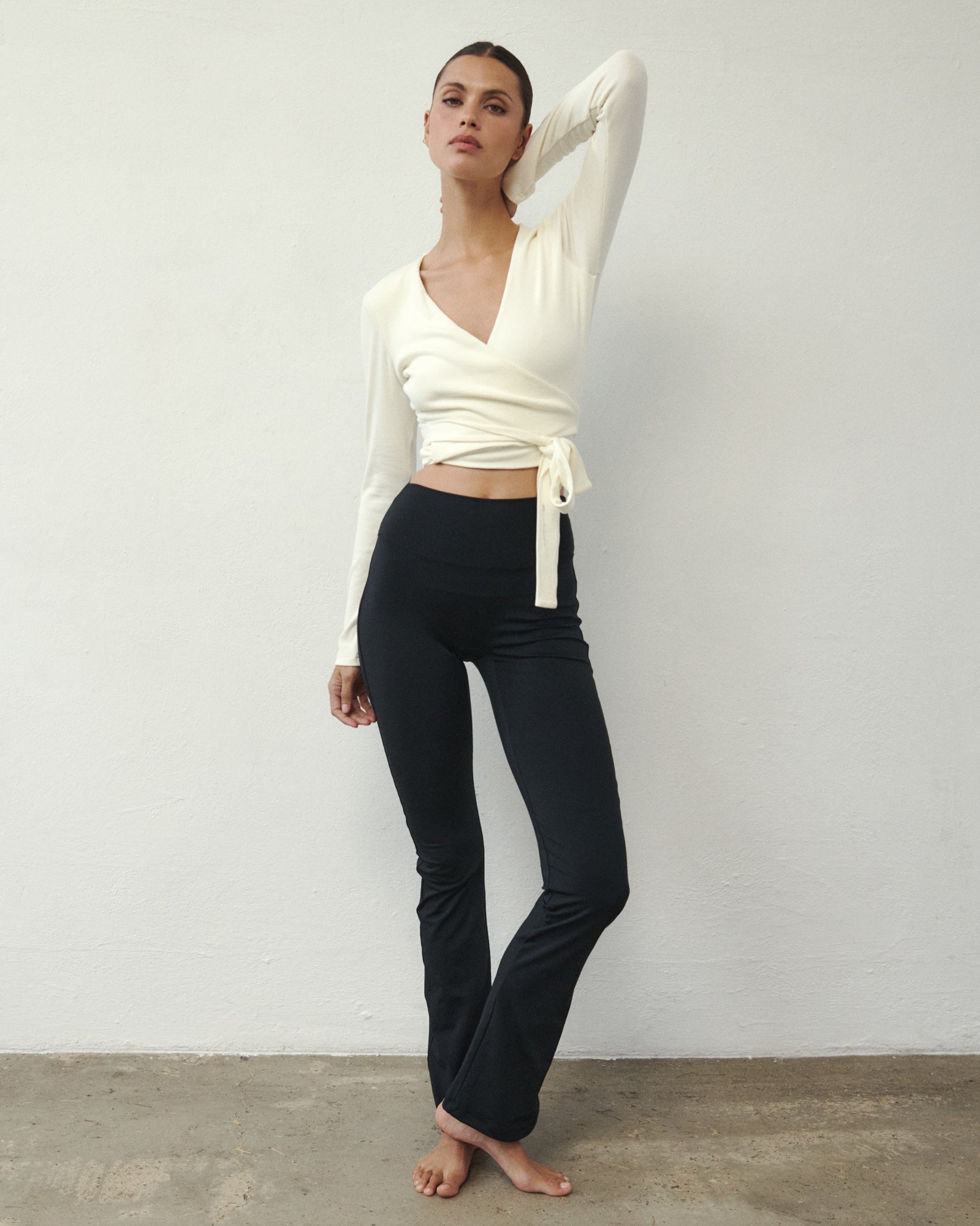 LIV FLARE LEGGINGS SCHWARZ