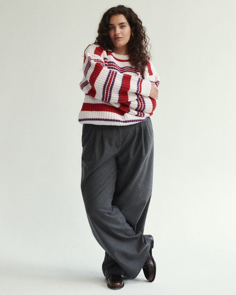 PULL EN LAINE ONCE RAYÉ