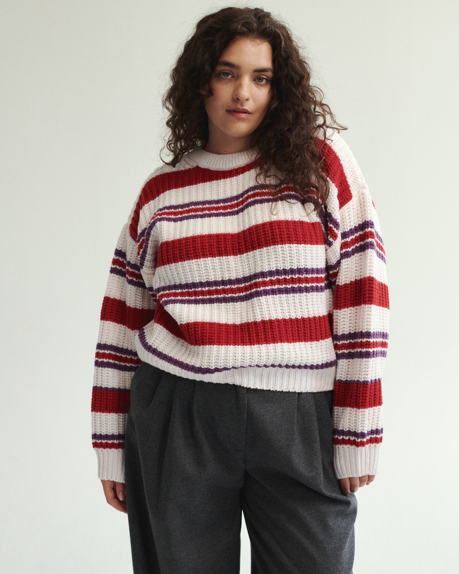 PULL EN LAINE ONCE RAYÉ