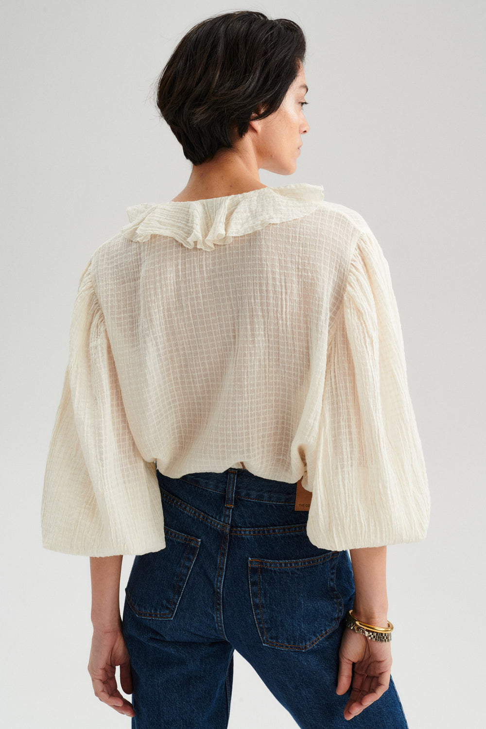 LEA BLUSE ECRU