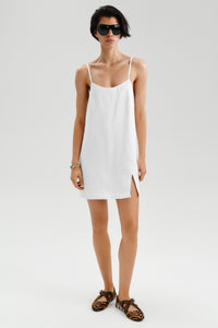 ROBE PASTIS BLANCHE