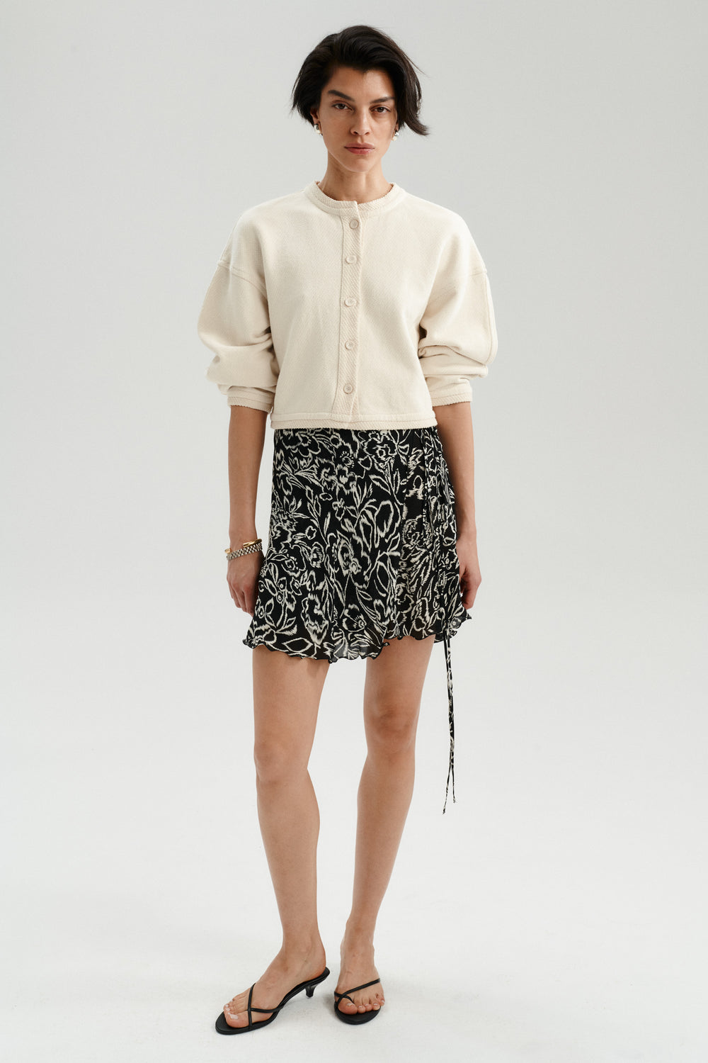 JUPE VIVID NOIR/BLANC