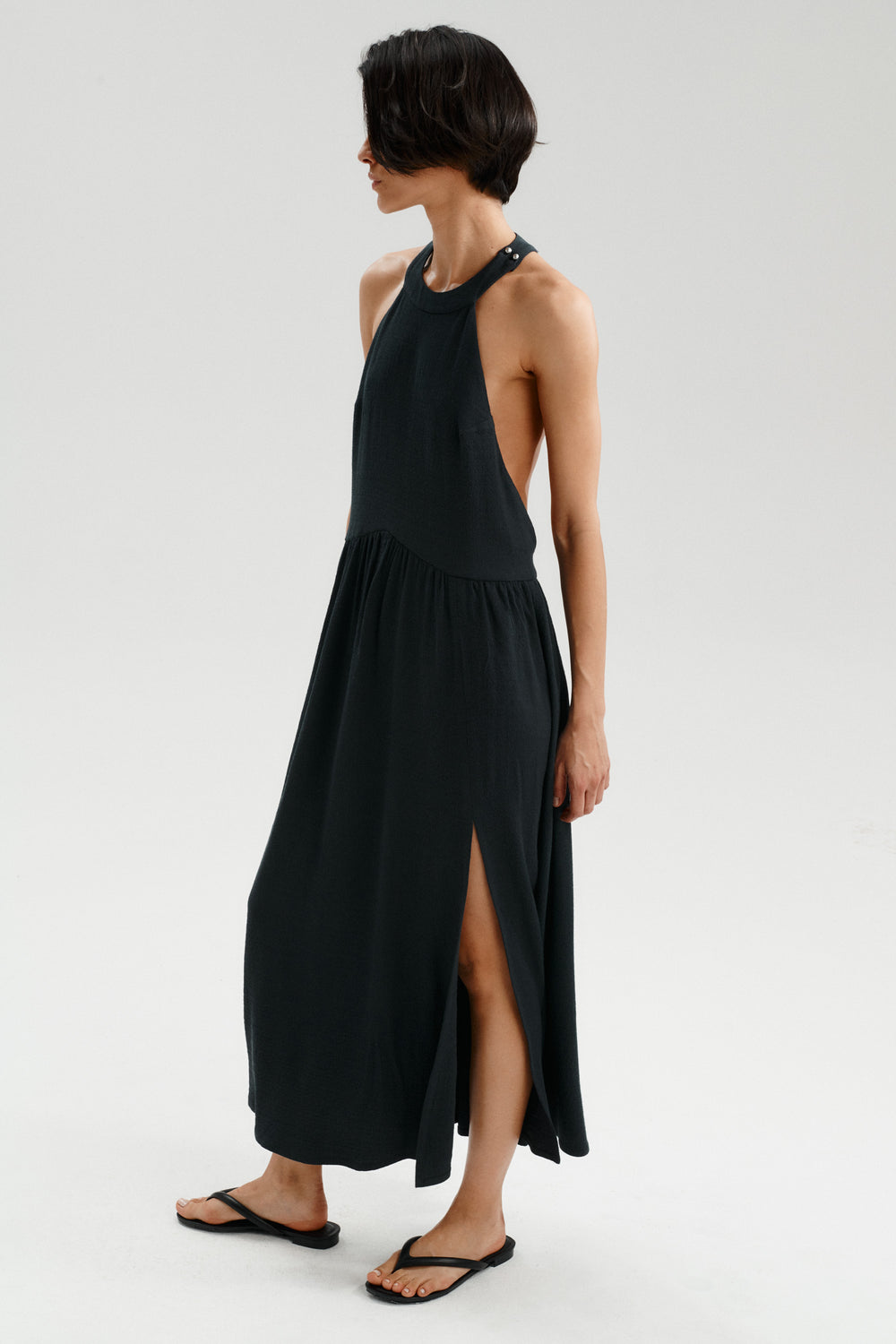 COASTAL KLEID SCHWARZ