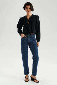 POLLY STRAIGHT NAVY JEANS
