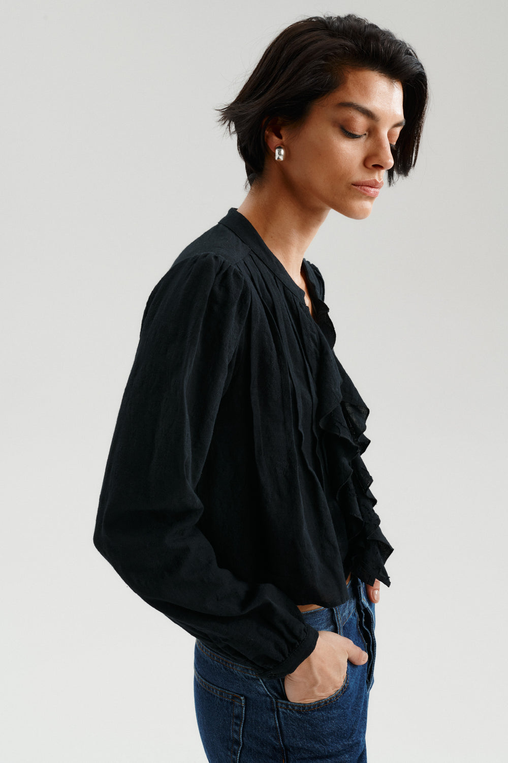 AYSE HEMD SCHWARZ