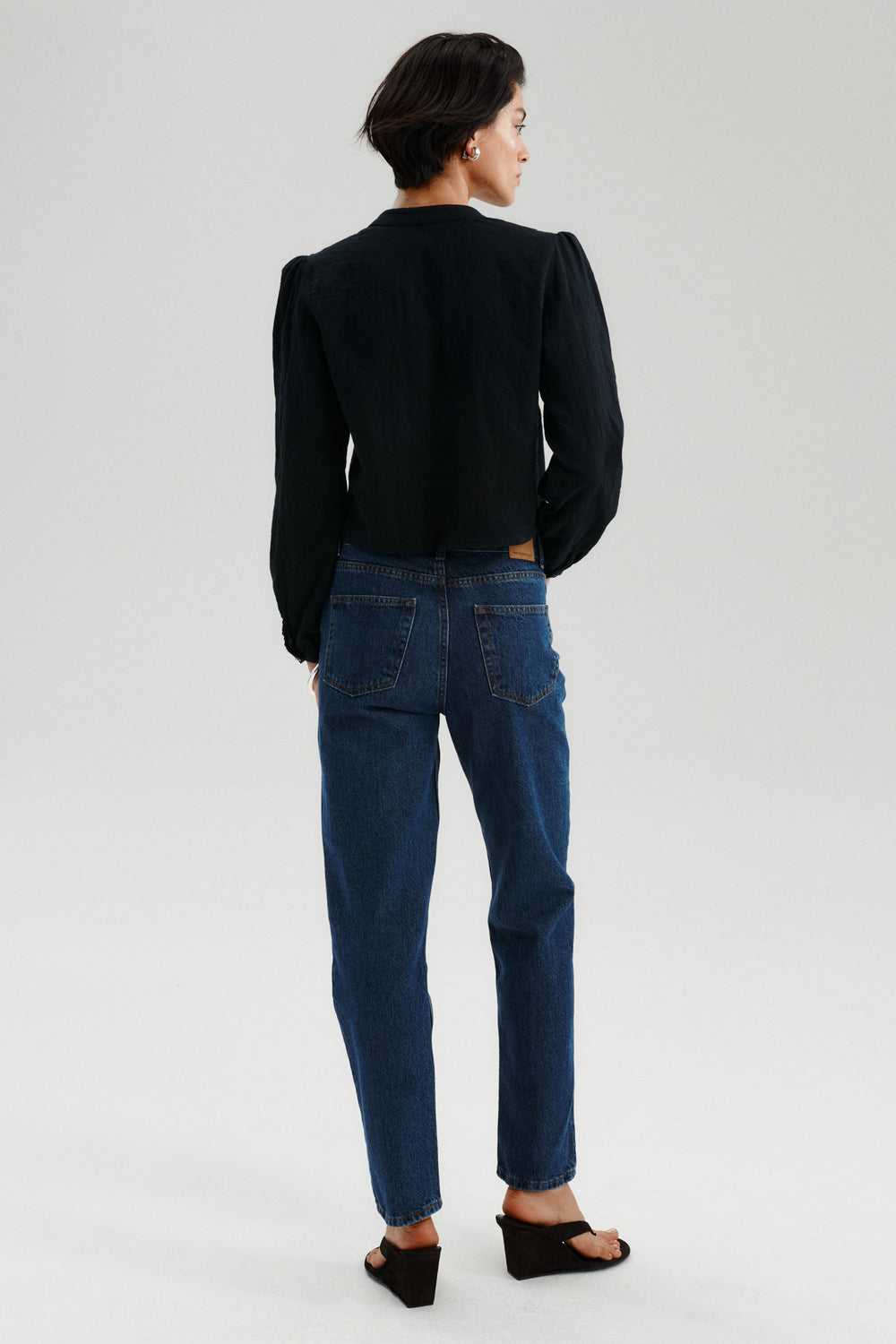 POLLY STRAIGHT NAVY JEANS