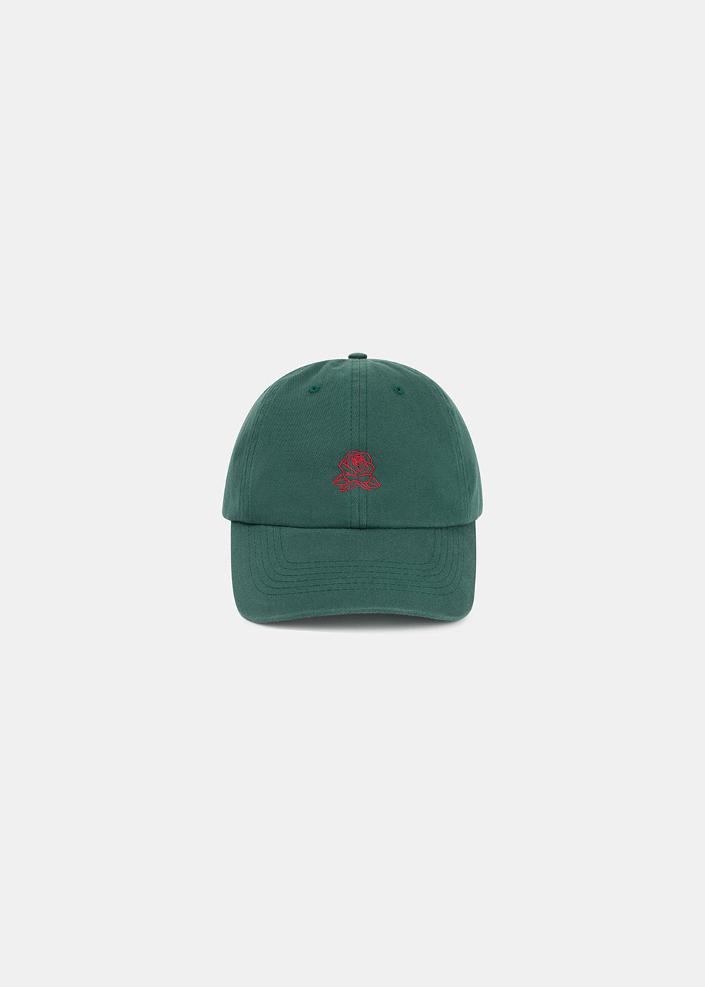 THE ODDER SIDE ROSE CAP GREEN