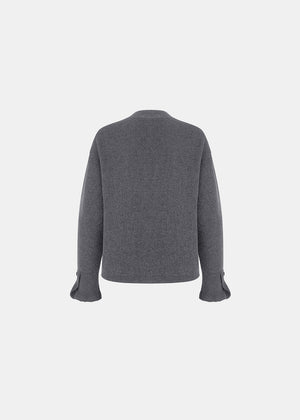 CARDIGAN EN LAINE WISPER