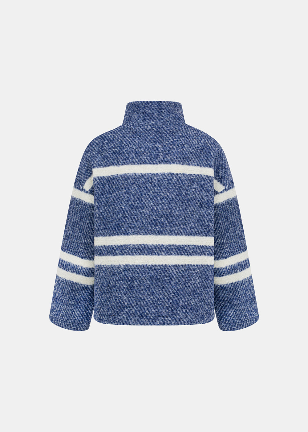 CUDDLY WOOLEN SWEATSHIRT NAVY