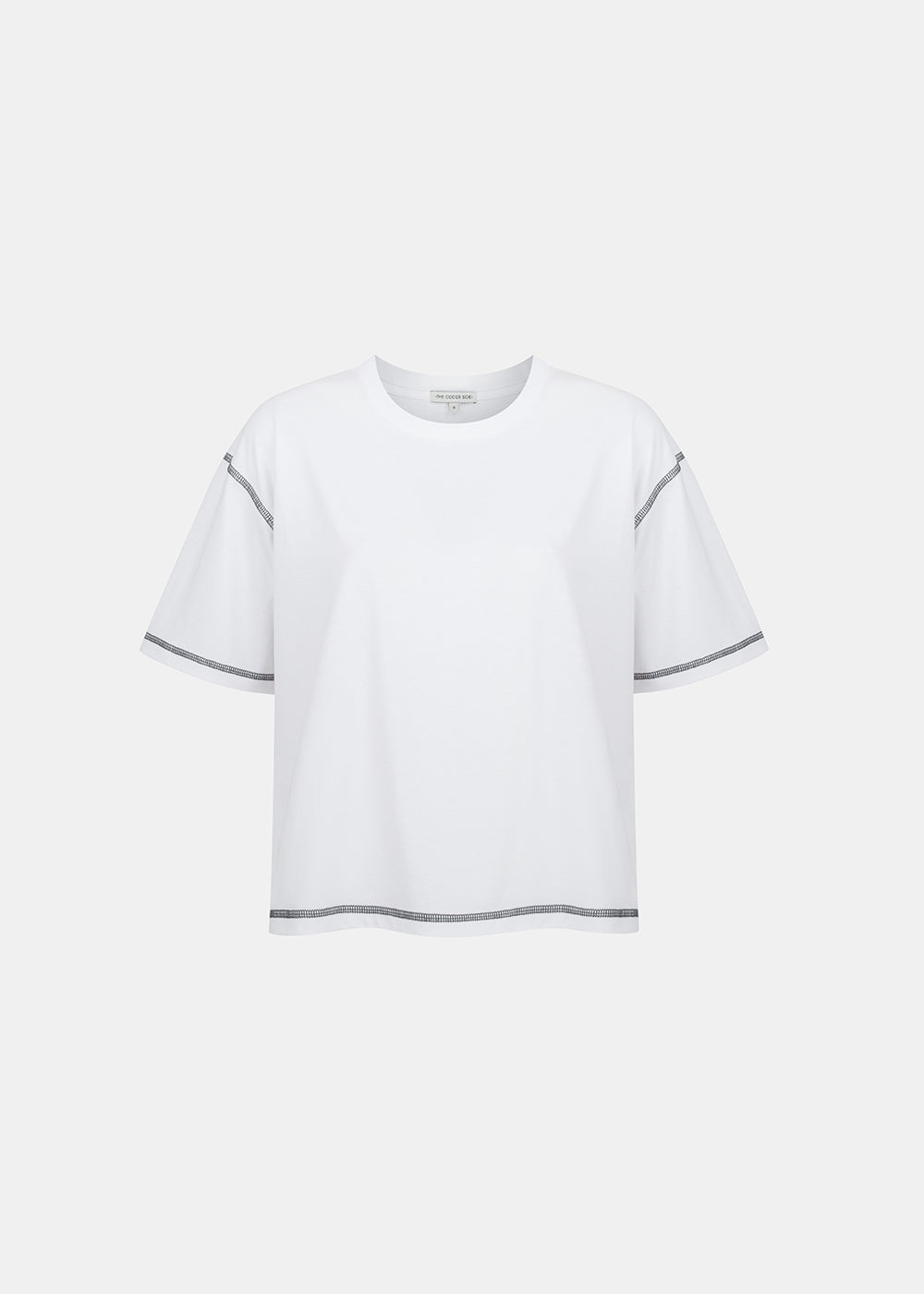【SHALOM】24FW MOLA TEE WHITE Men's Combed Cotton Crew Neck Tee – MOLA