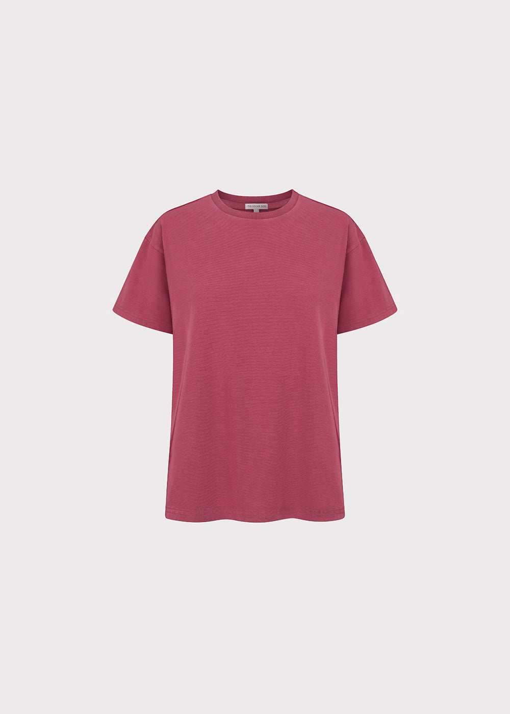 BAY WASHED T-SHIRT BORDEAUX