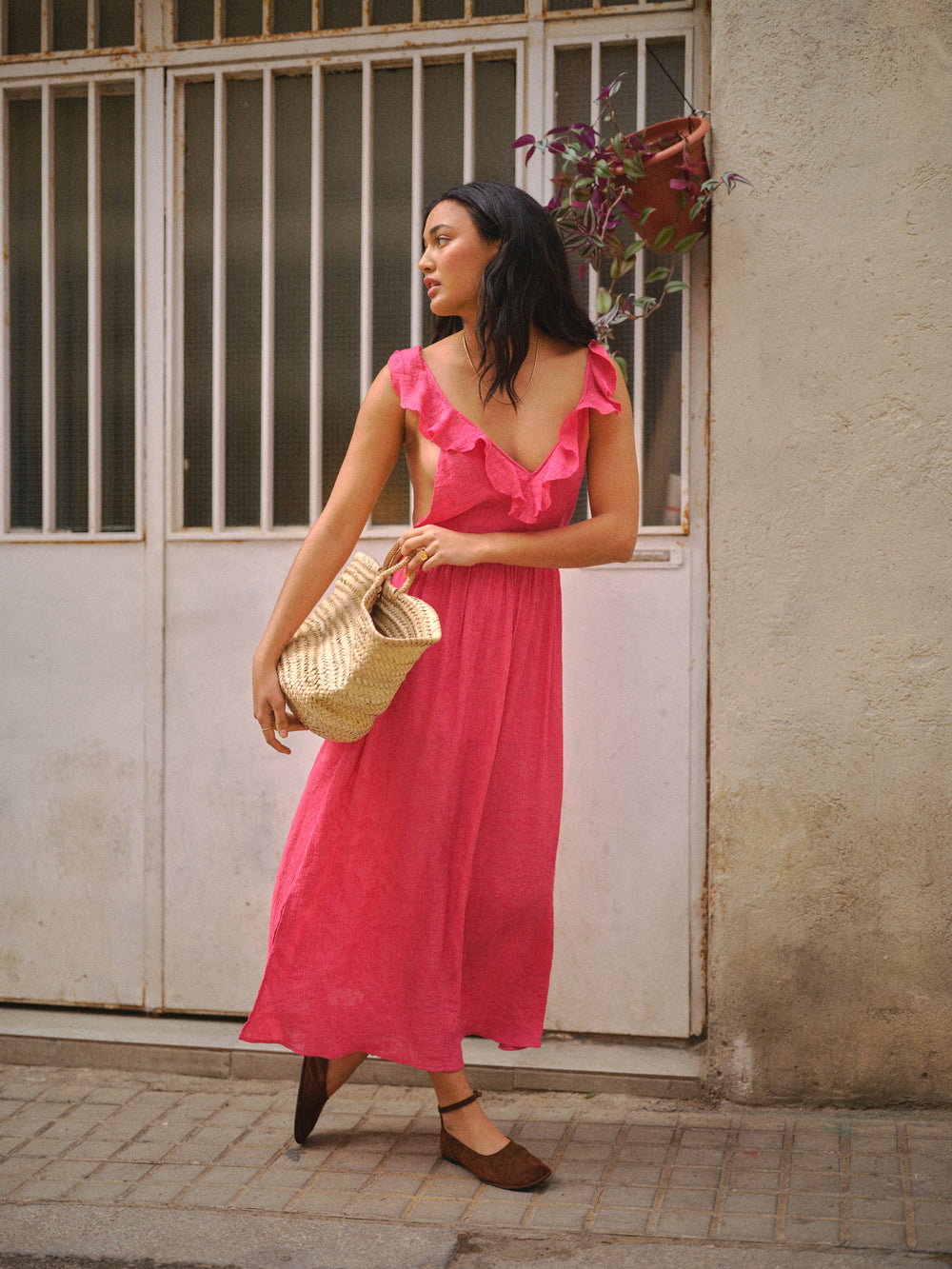 VEIL KLEID PINK