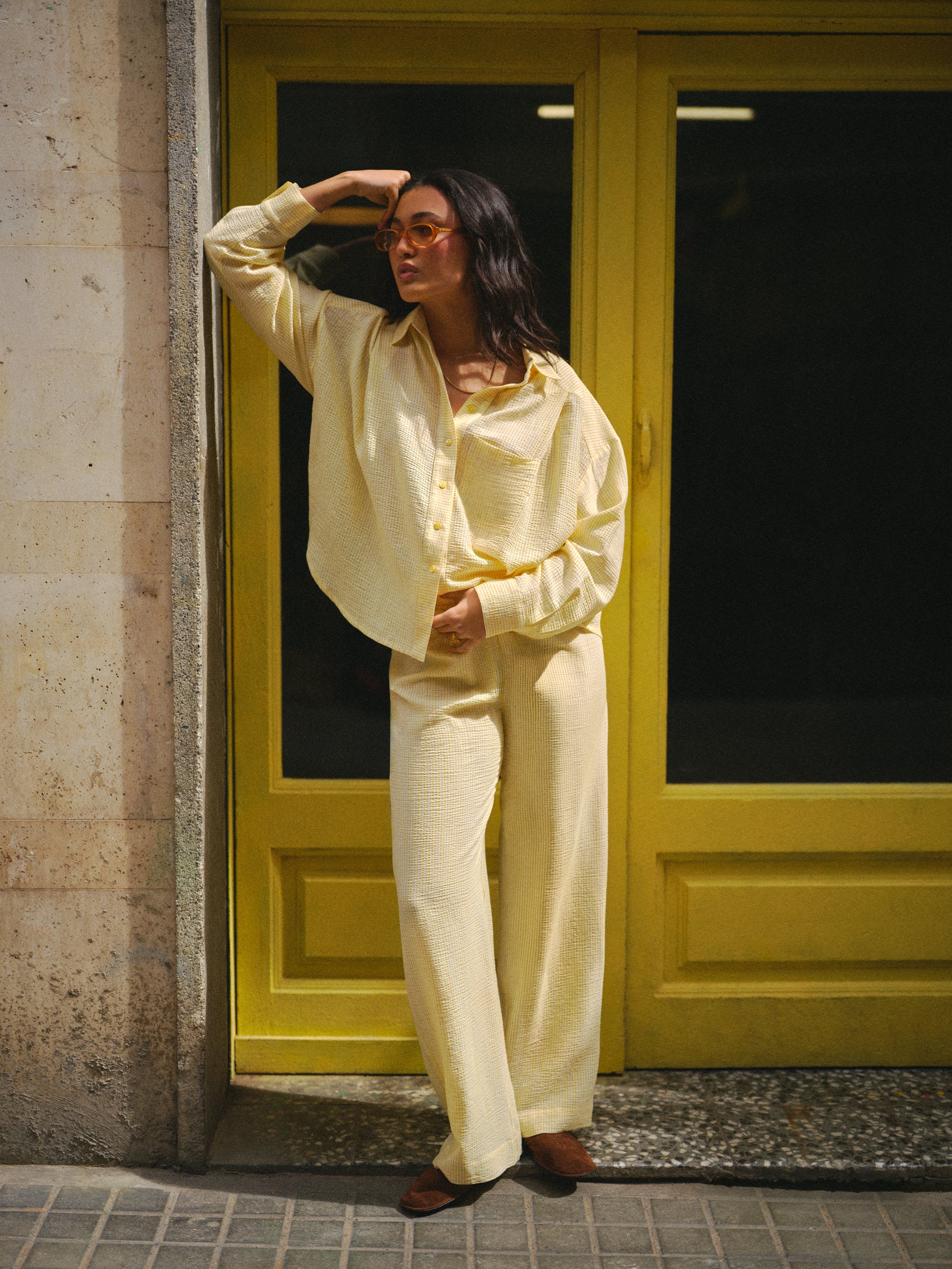 ★GLOWNY★ THE COOPER JEANS (STRIPE) THE COOPER JEANS (STRIPE) - GLOWNY