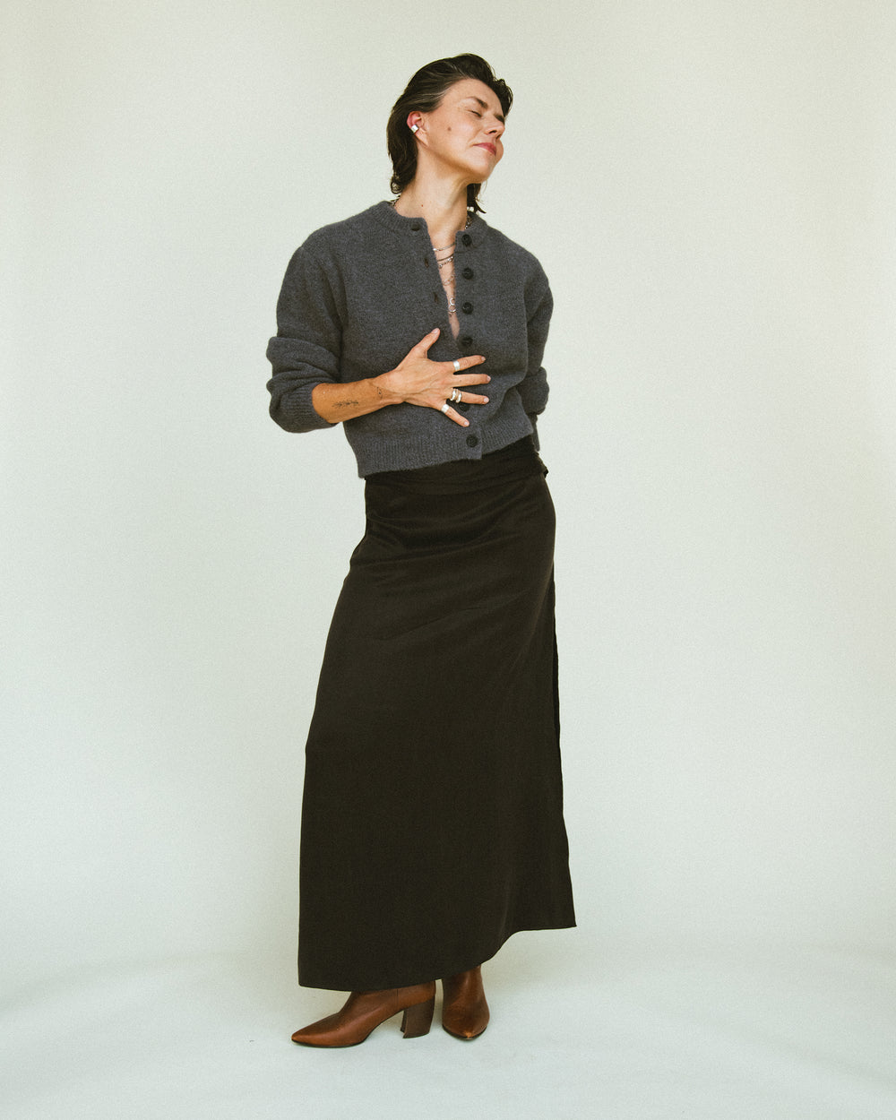 SUBLIME WOLLSTRICKJACKE GRAPHIT