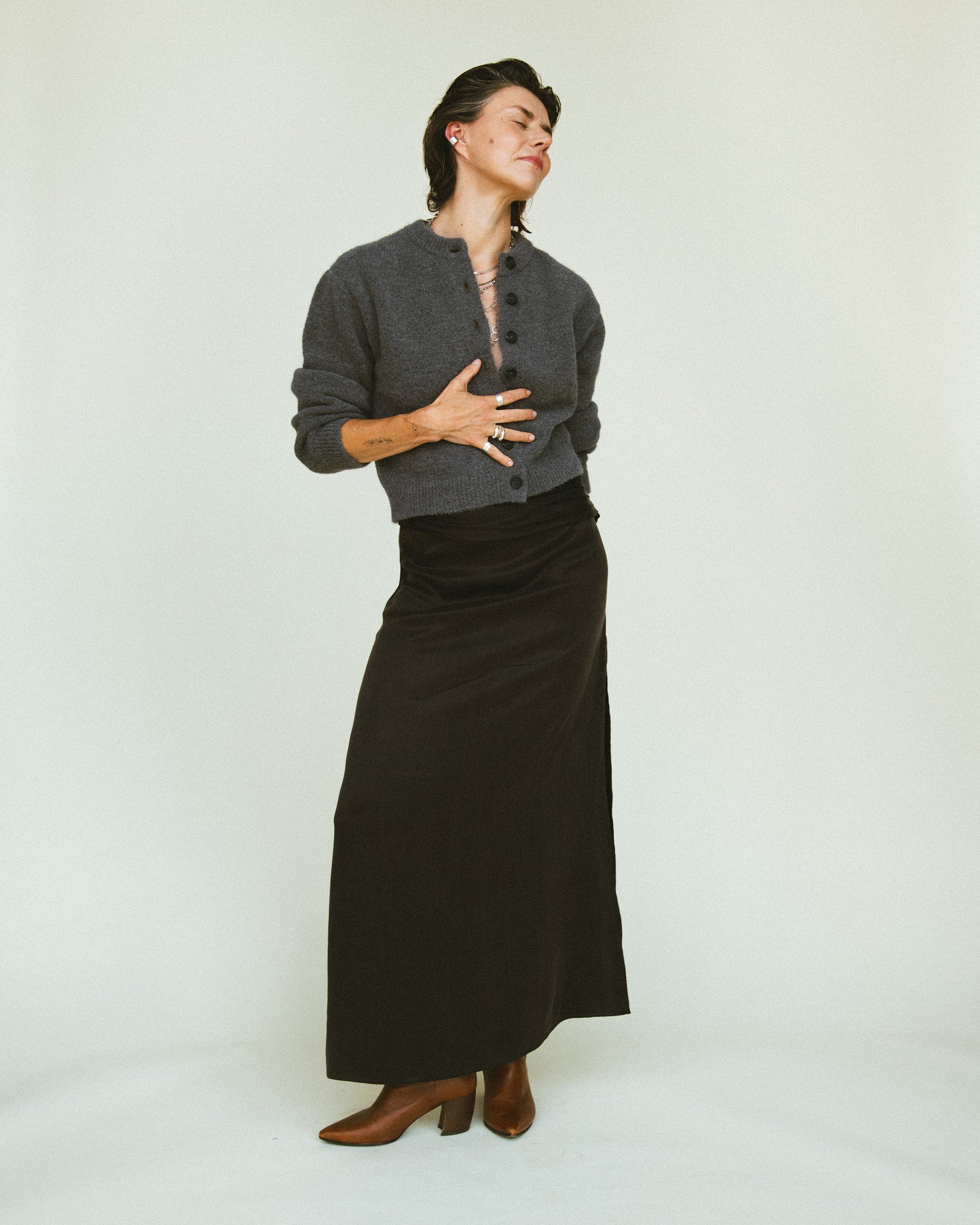 SUBLIME WOLLSTRICKJACKE GRAPHIT