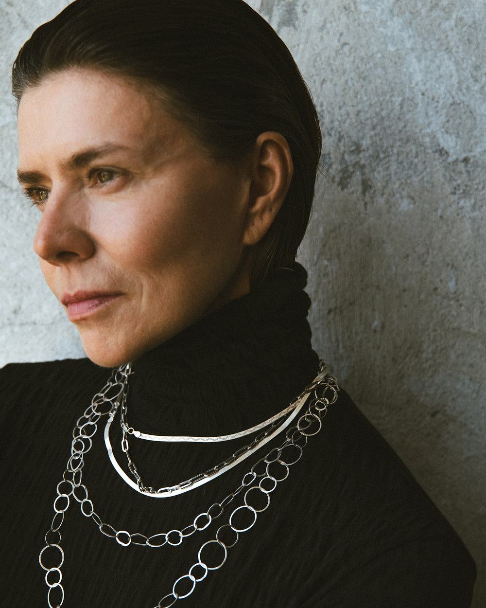 LONGSLEEVE WAFFLE BLACK