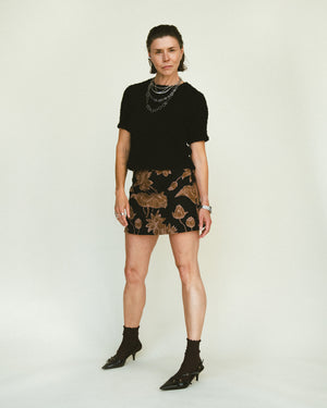 MEADOW JACQUARD SKIRT