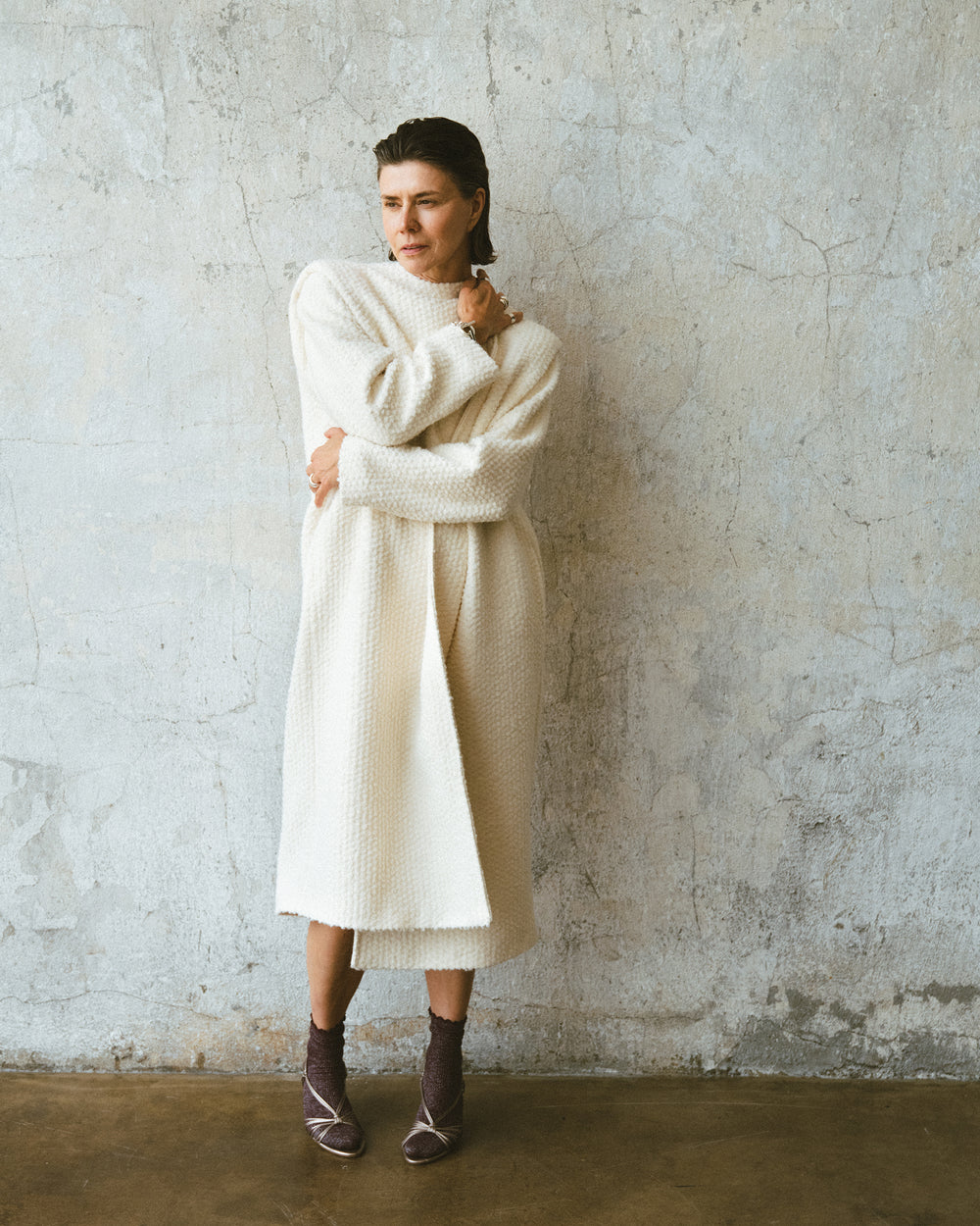 CLAIRE COAT OFF WHITE