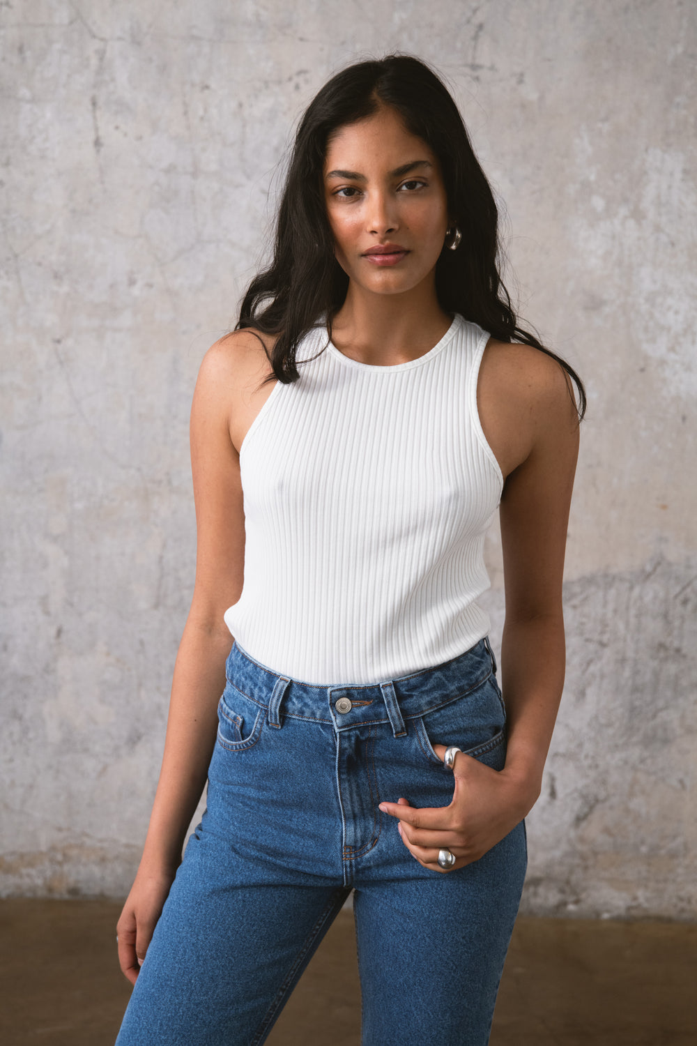 TANK TOP GOOD ONE WHITE