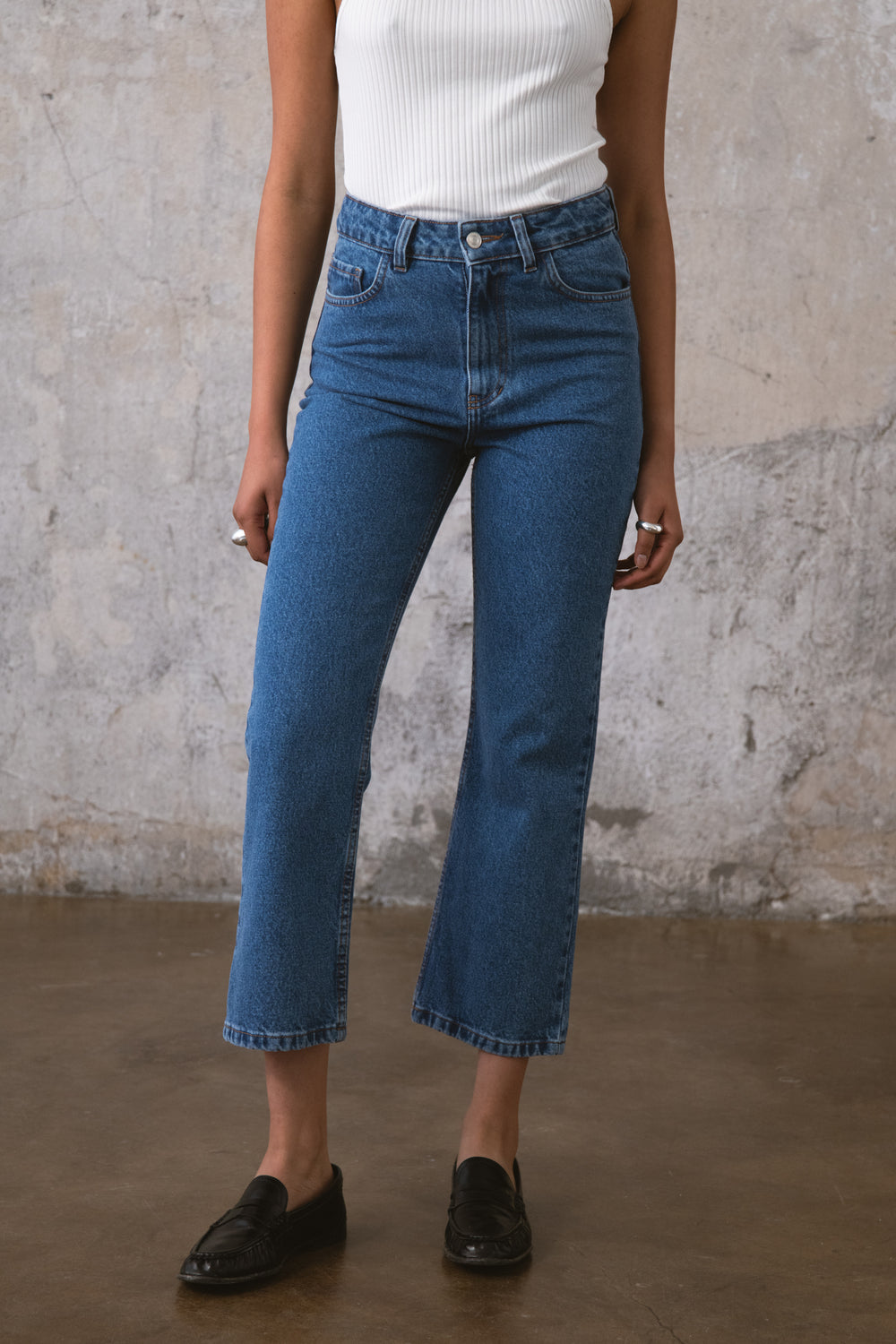 JEANSY GIULIAN SKINNY  KICK FLARE