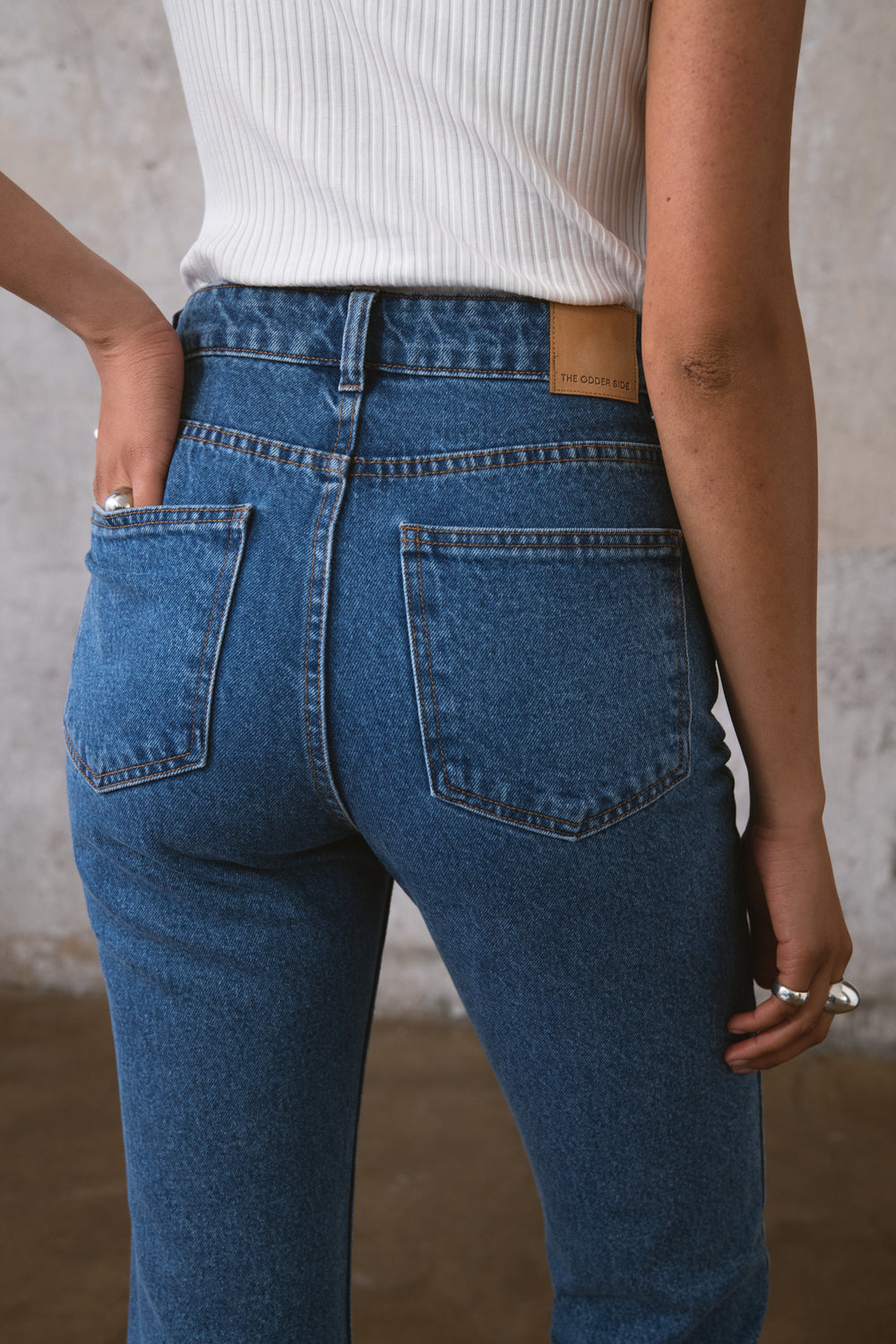 JEANSY GIULIAN SKINNY  KICK FLARE