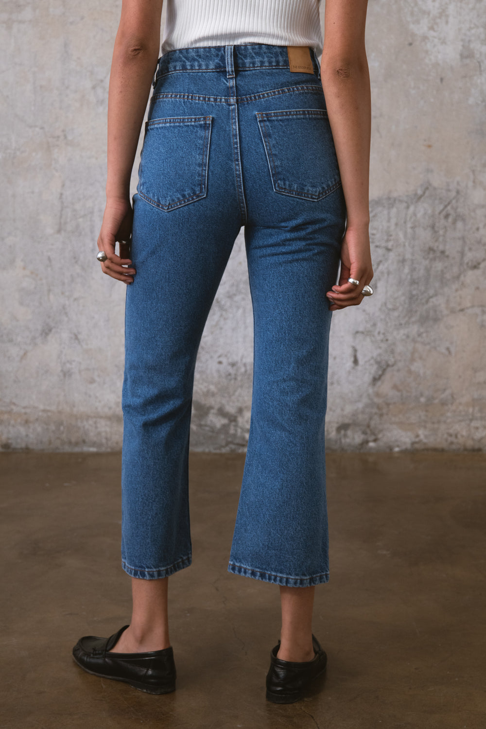 JEANSY GIULIAN SKINNY  KICK FLARE