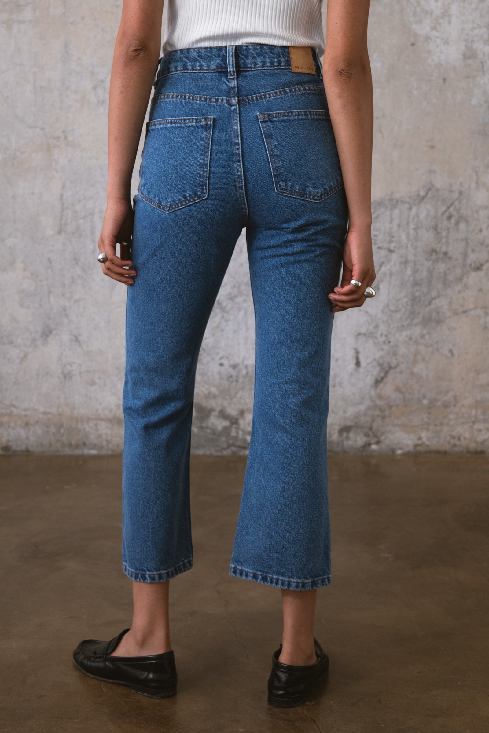 JEANSY GIULIAN SKINNY  KICK FLARE