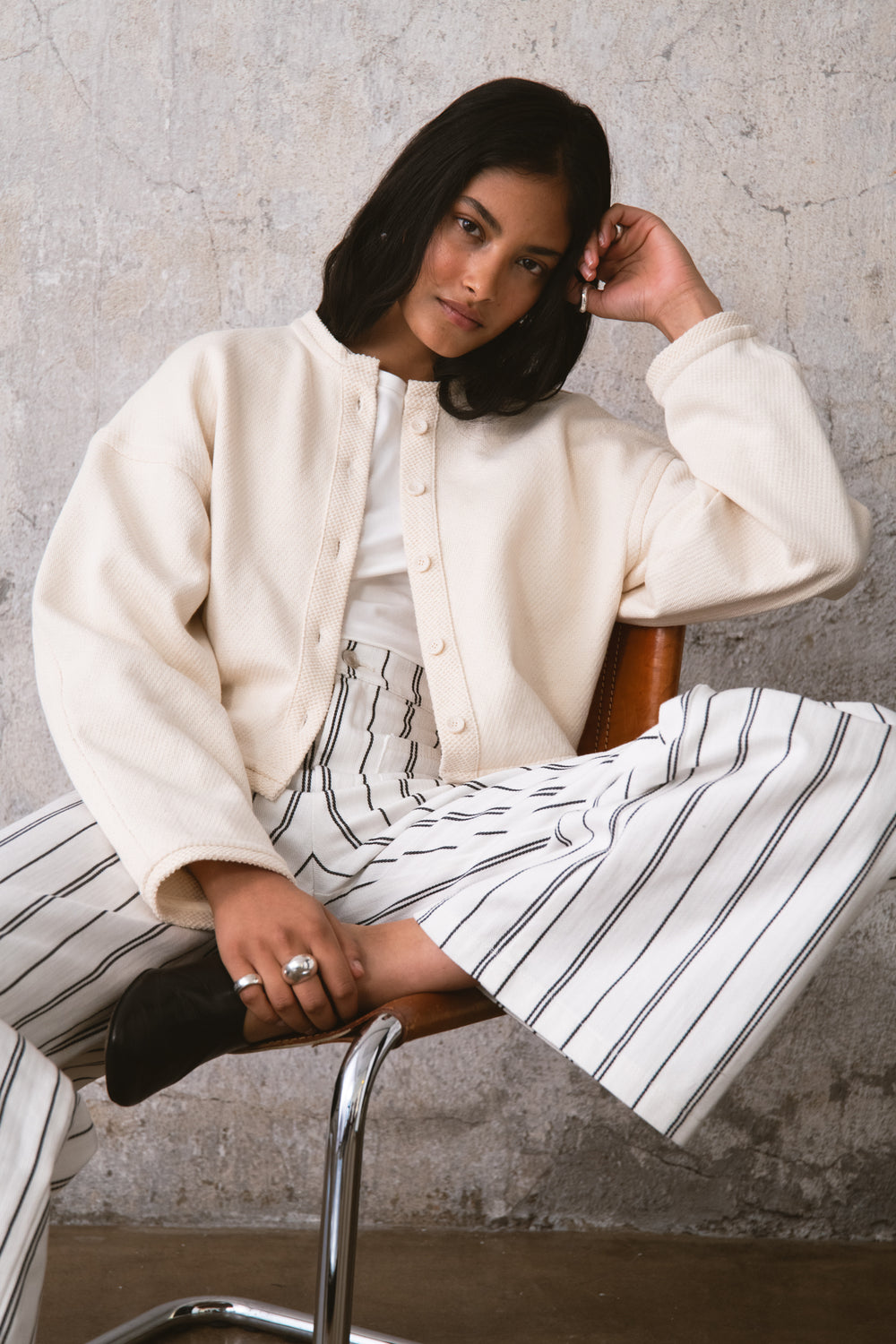 MIRADOR SWEATSHIRT ECRU