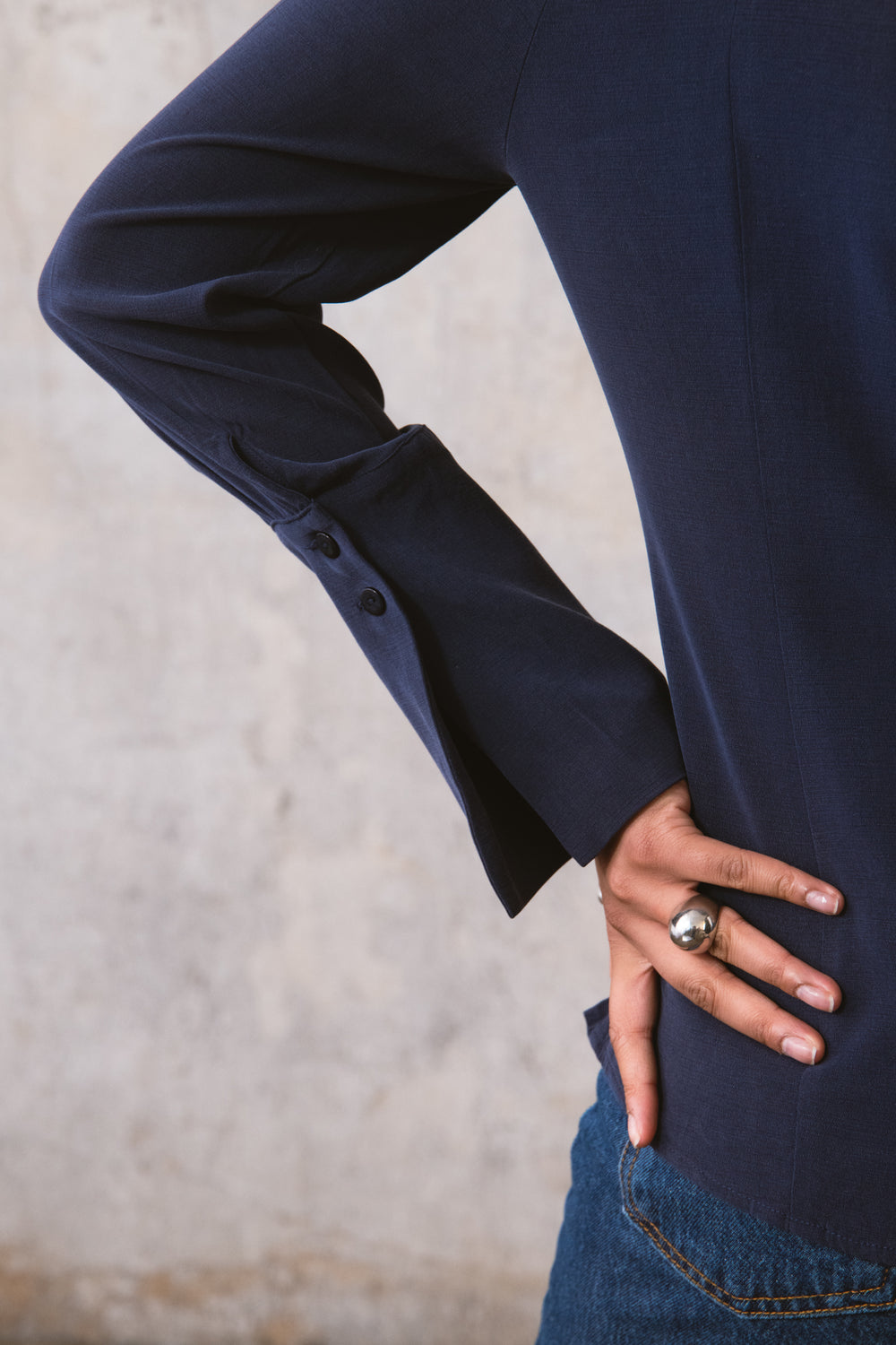 KOSZULA BUTTERFLIES NAVY