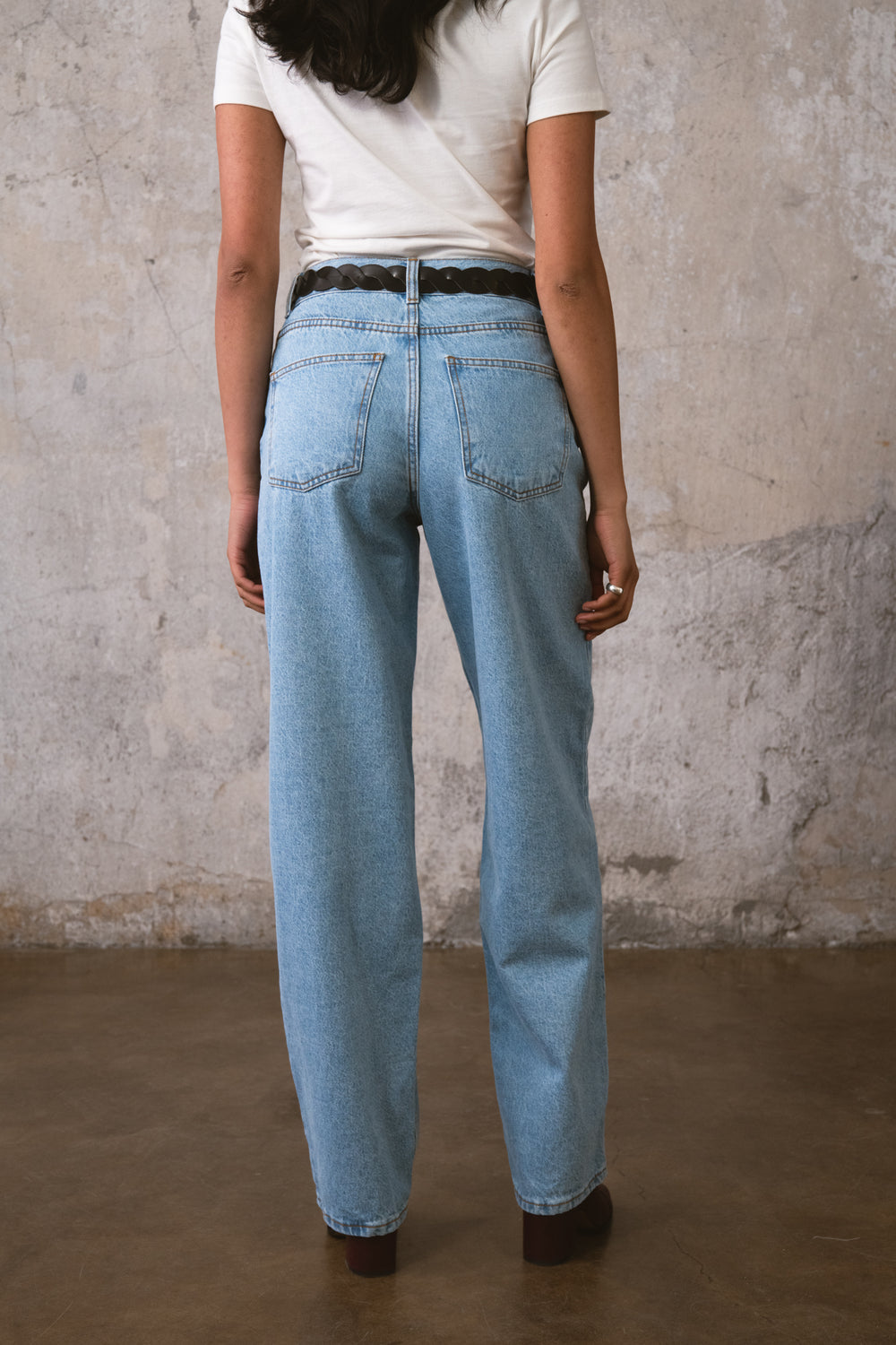 JEANSY WANDER WIDE BLUE